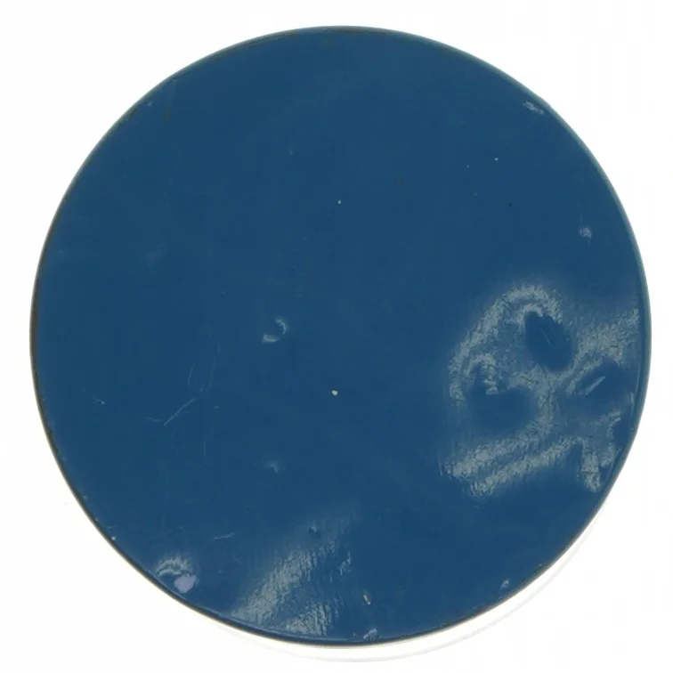 Retro Emaljeret dåse med blomstermotiv (str. 14 x 9 cm)