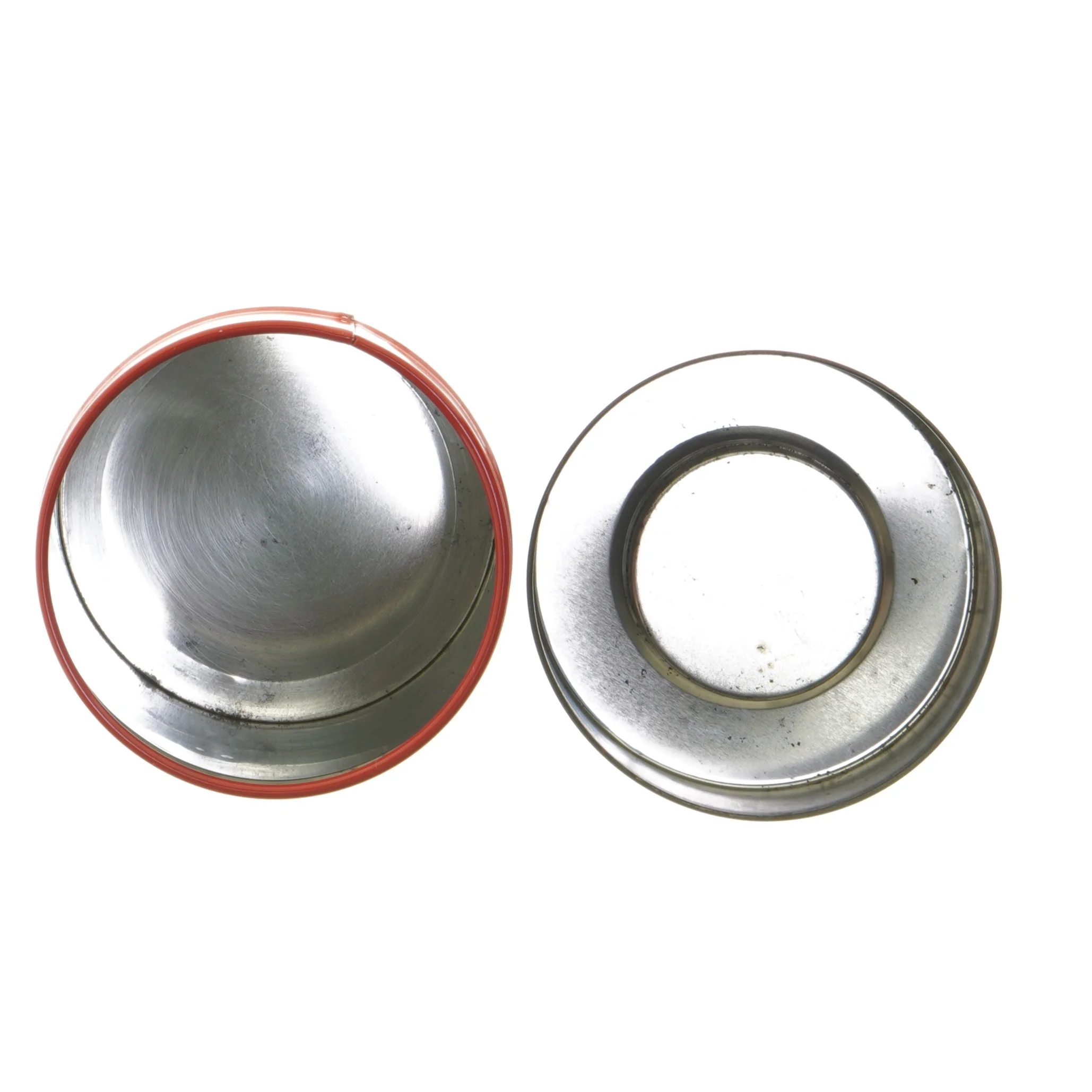 Magasin Metal Juledåse med Julestjerner(str. Ø 10 cm længde 12 cm)