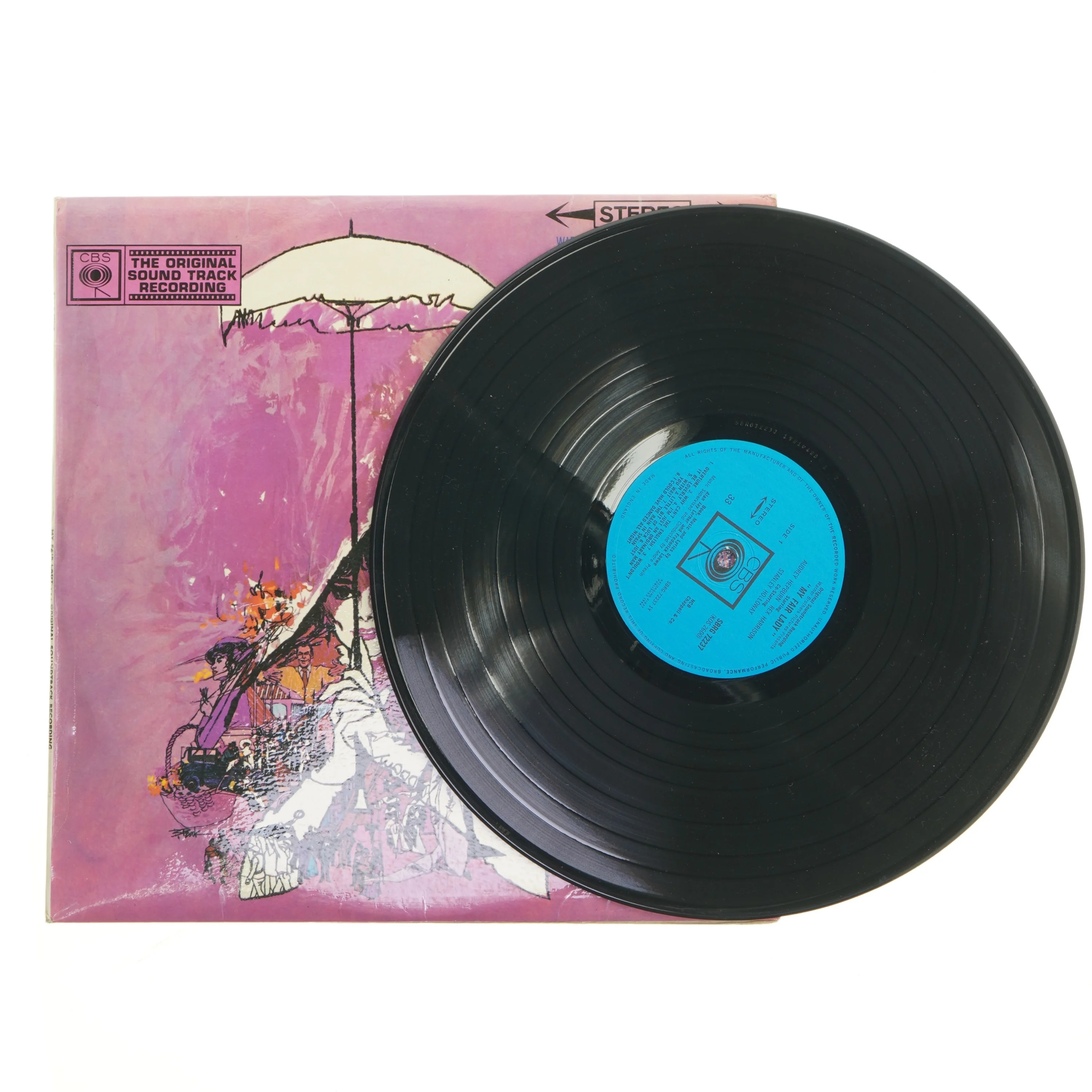 My Fair Lady Soundtrack Vinyl fra Warner Brothers