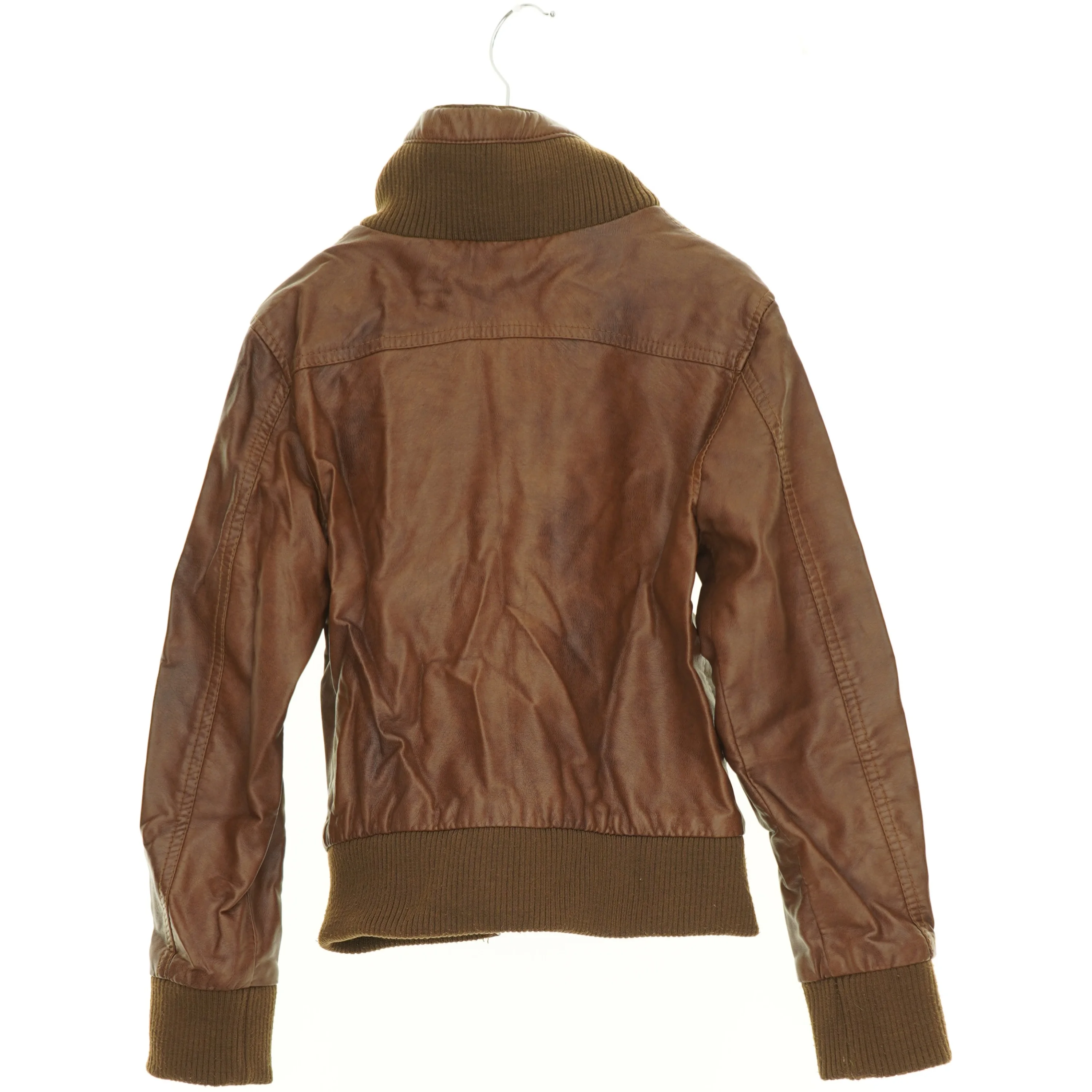 Kunst Læder jakke (str. 140 cm)