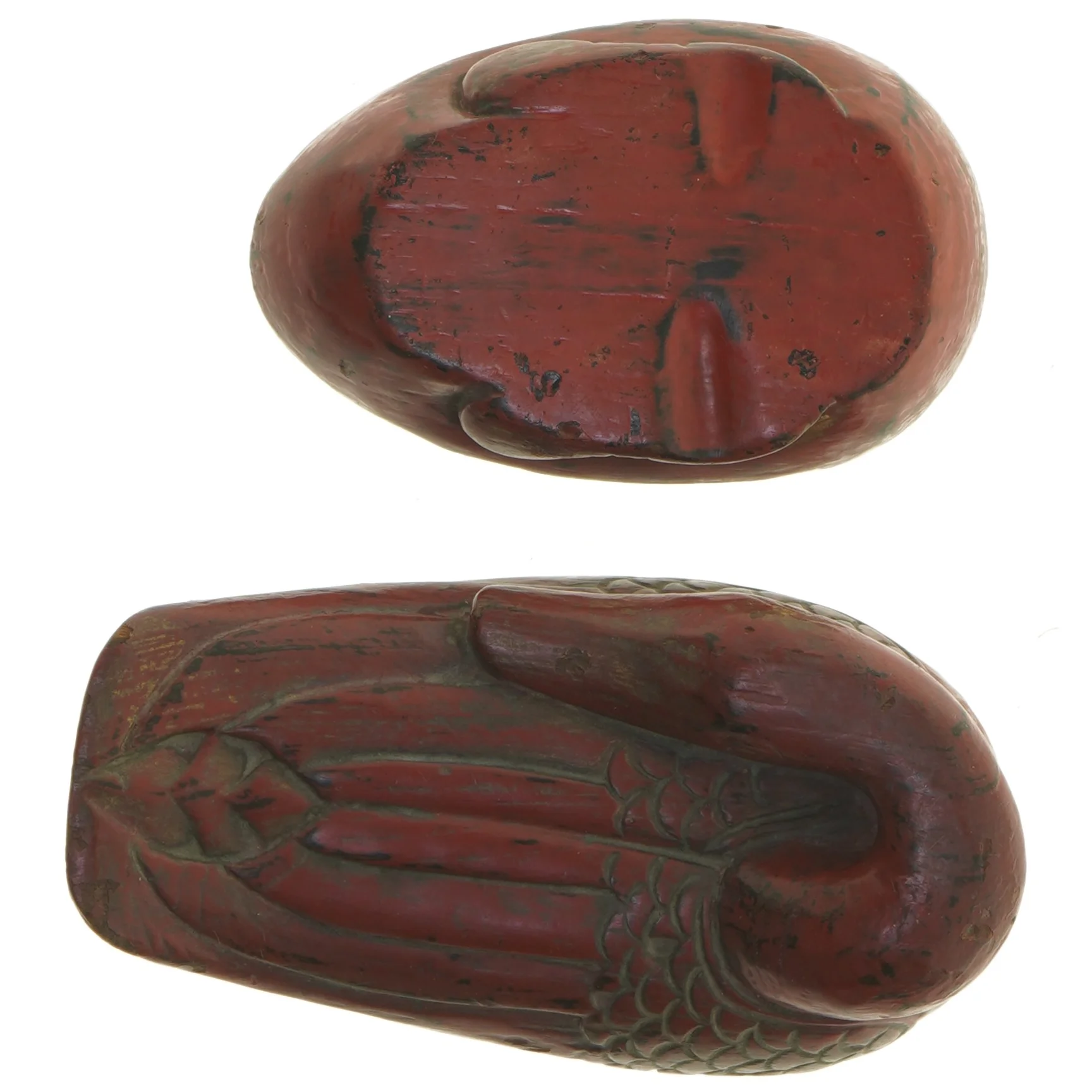 Dekorativ fugl i træ (str. 19 cm)