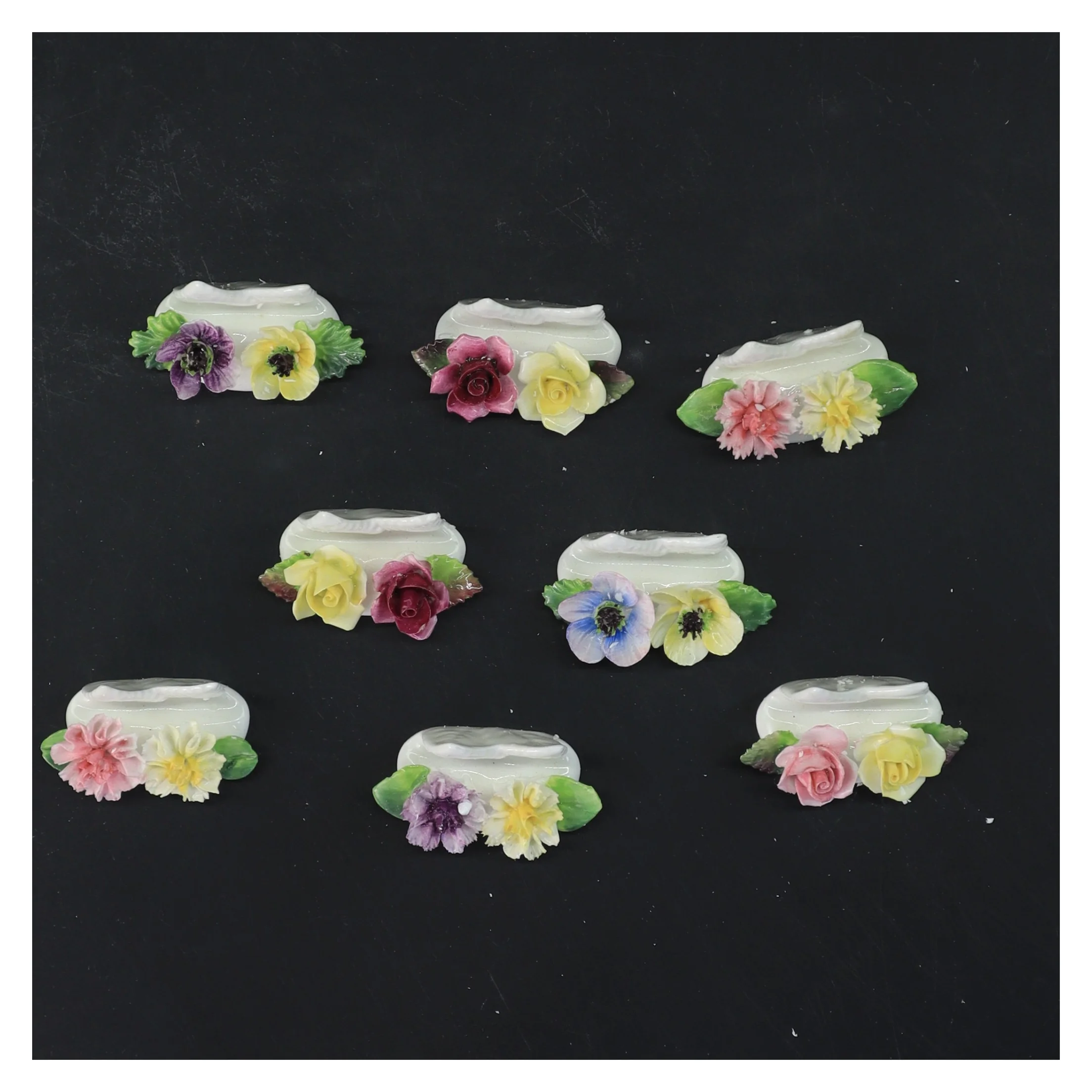 Coalport bordkortholdere (str. 5 cm)