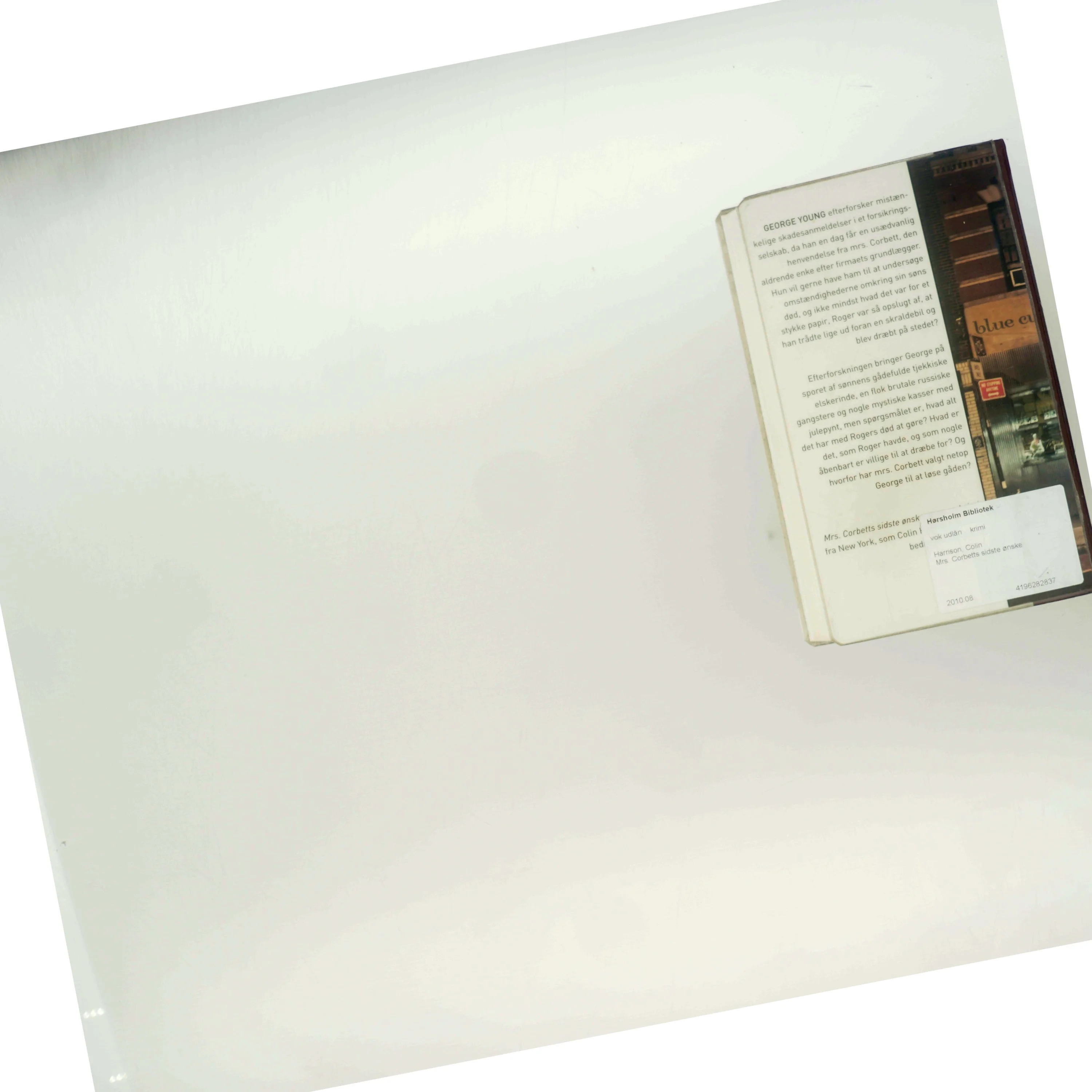 Mrs. Corbetts sidste ønske af Colin Harrison (Bog)