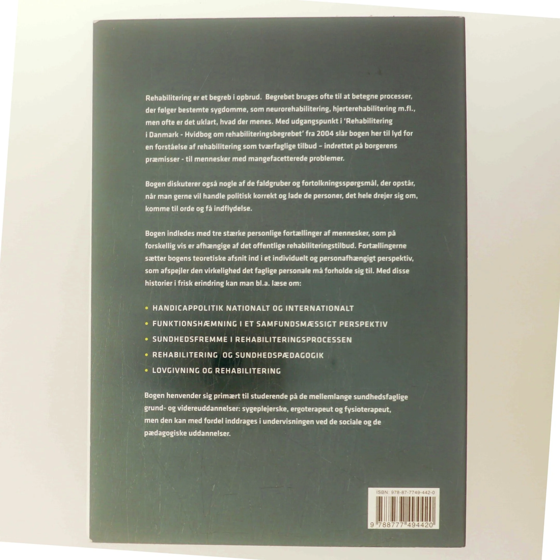 Rehabilitering : teori & praksis (Bog)