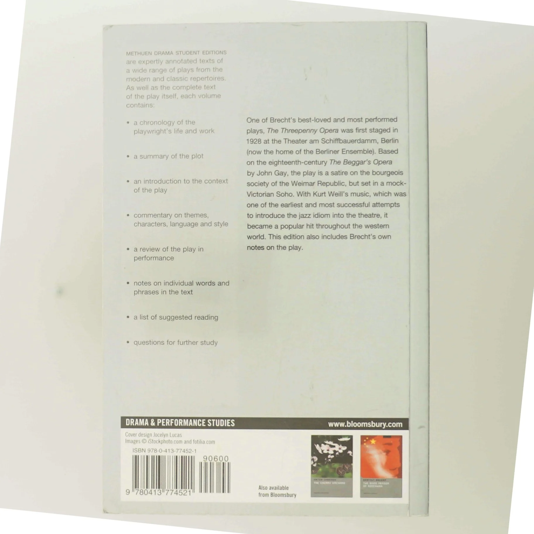 The Threepenny Opera (Laser & Pjalter) af Bertolt Brecht (Bog)