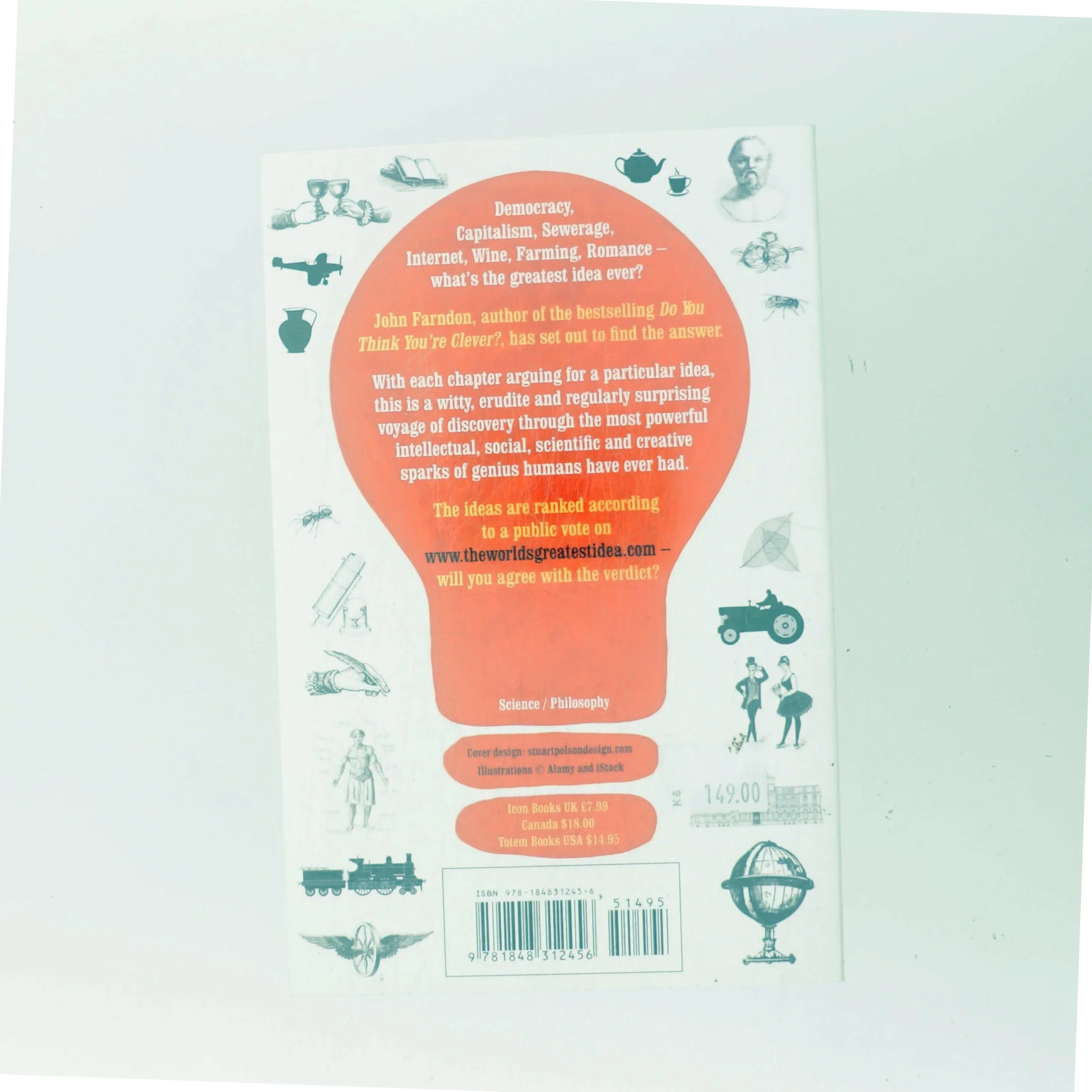 The world's greatest idea : the fifty greatest ideas that have changed humanity af John Farndon (Bog)