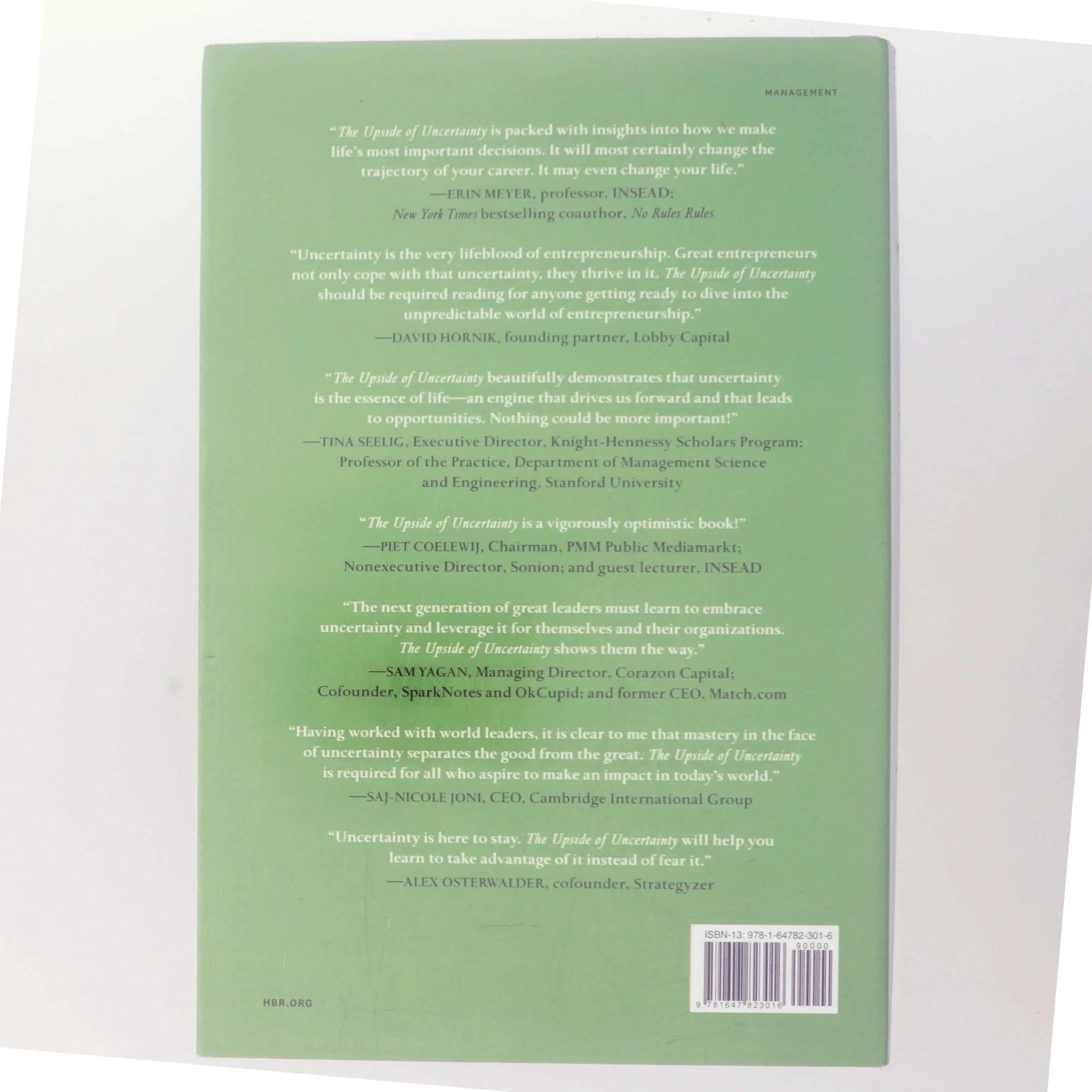 The Upside of Uncertainty af Nathan Furr (Bog)