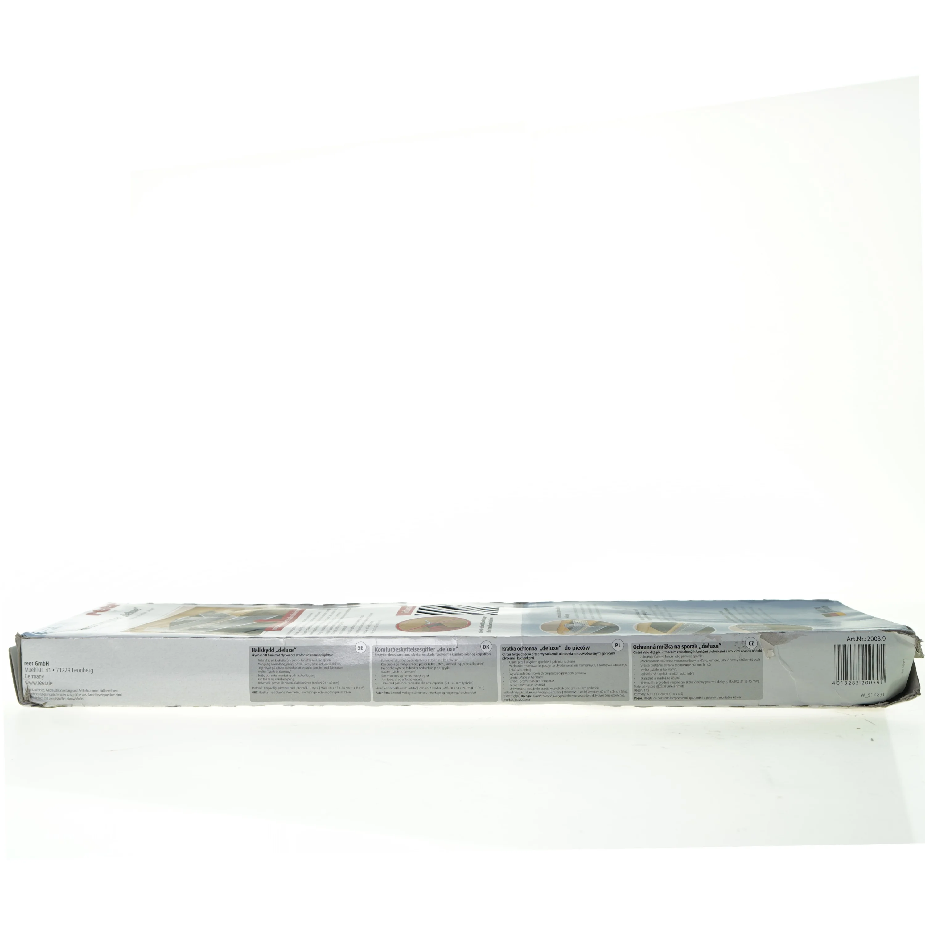 Børnesikring til komfuret fra Reer (str. 60 x 17 x 5 cm)