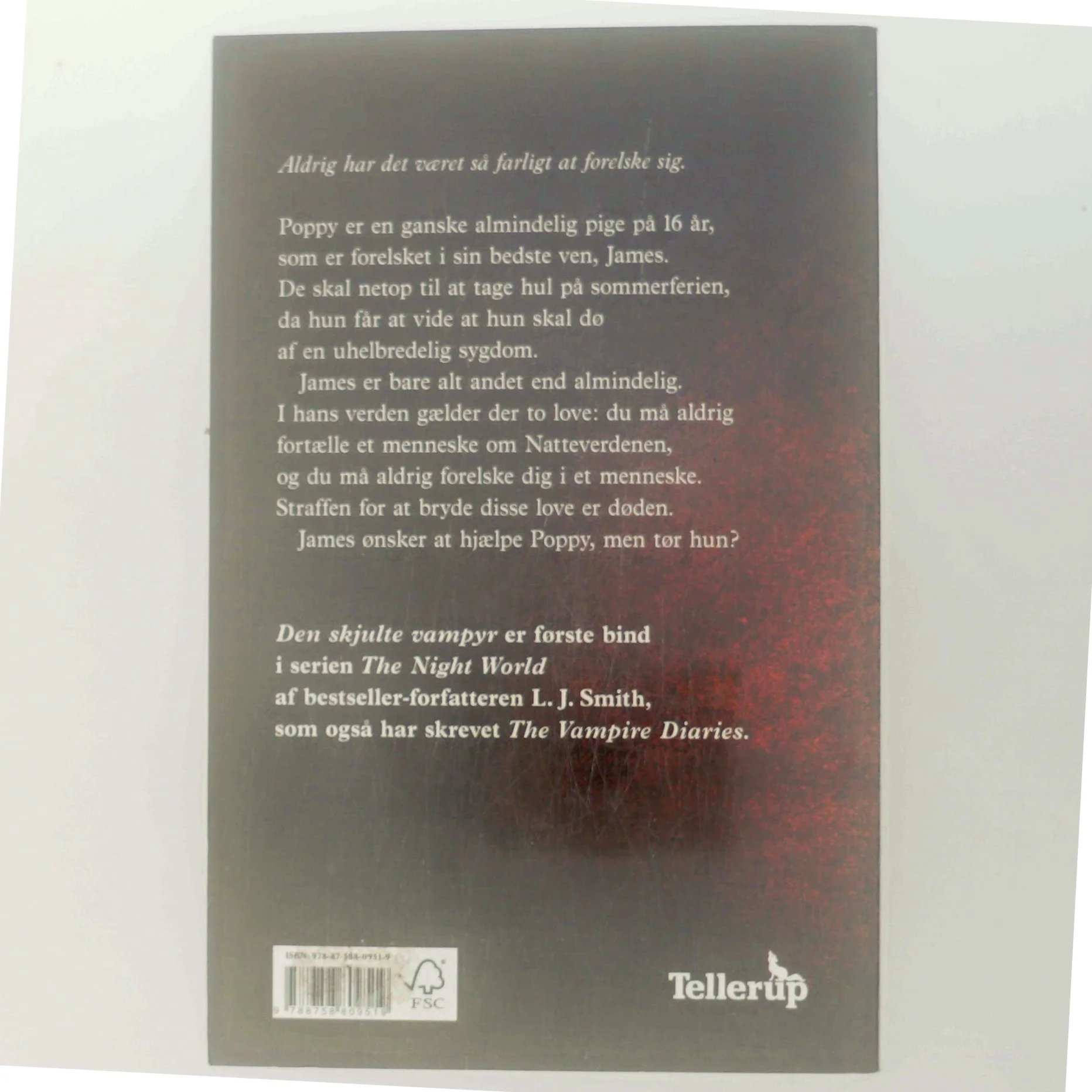 The night world. Bind 1, Den skjulte vampyr af L. J. Smith (Bog)