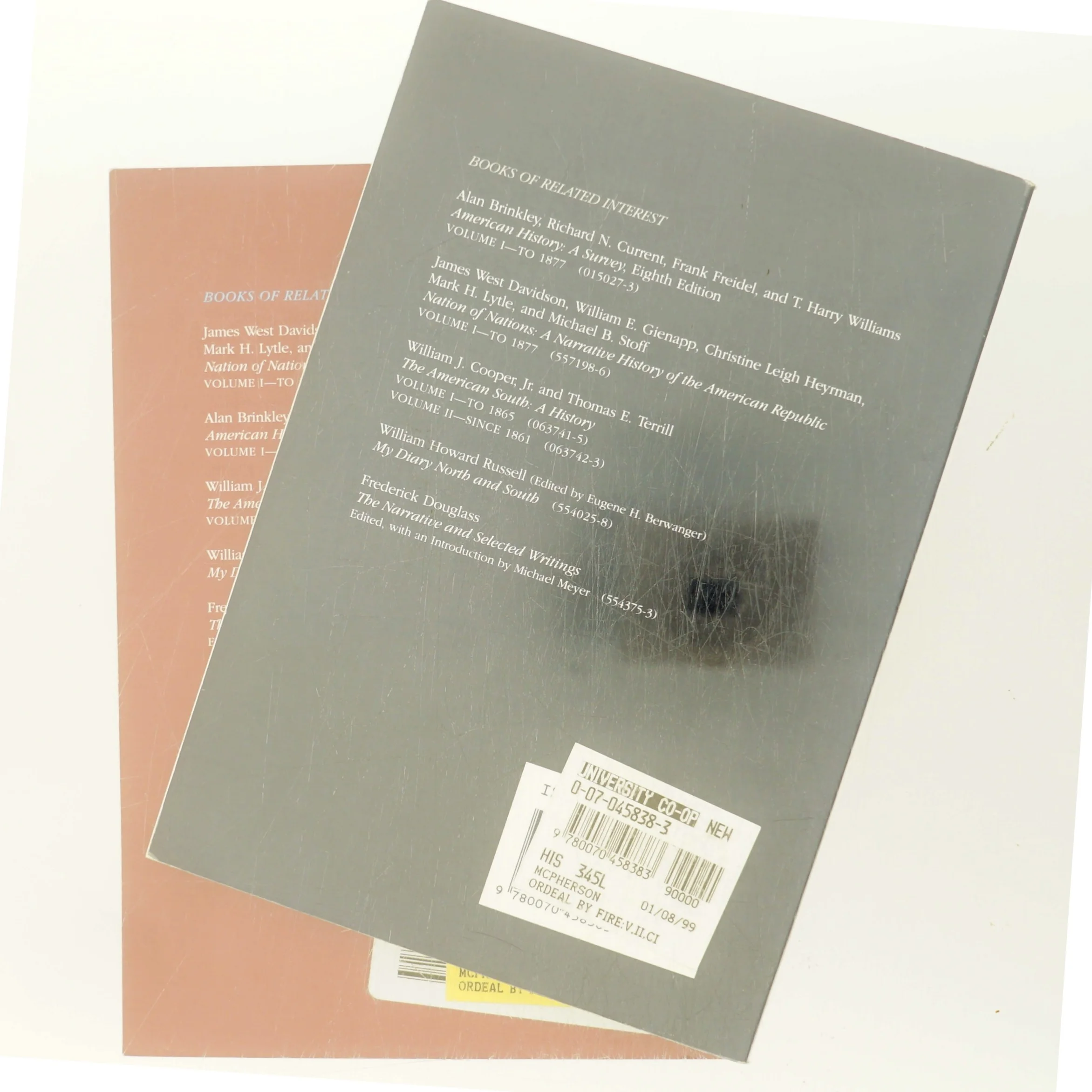 Ordeal by Fire: The Civil War & Reconstruction af James M. McPherson (Bog)