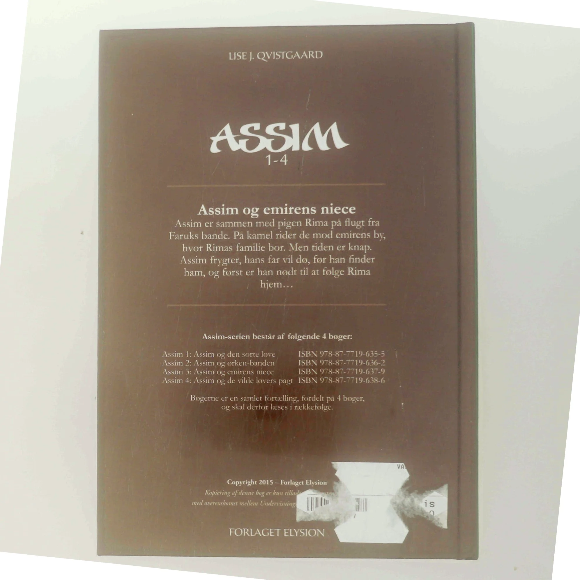 Assim og emirens niece af Lise J. Qvistgaard (Bog)