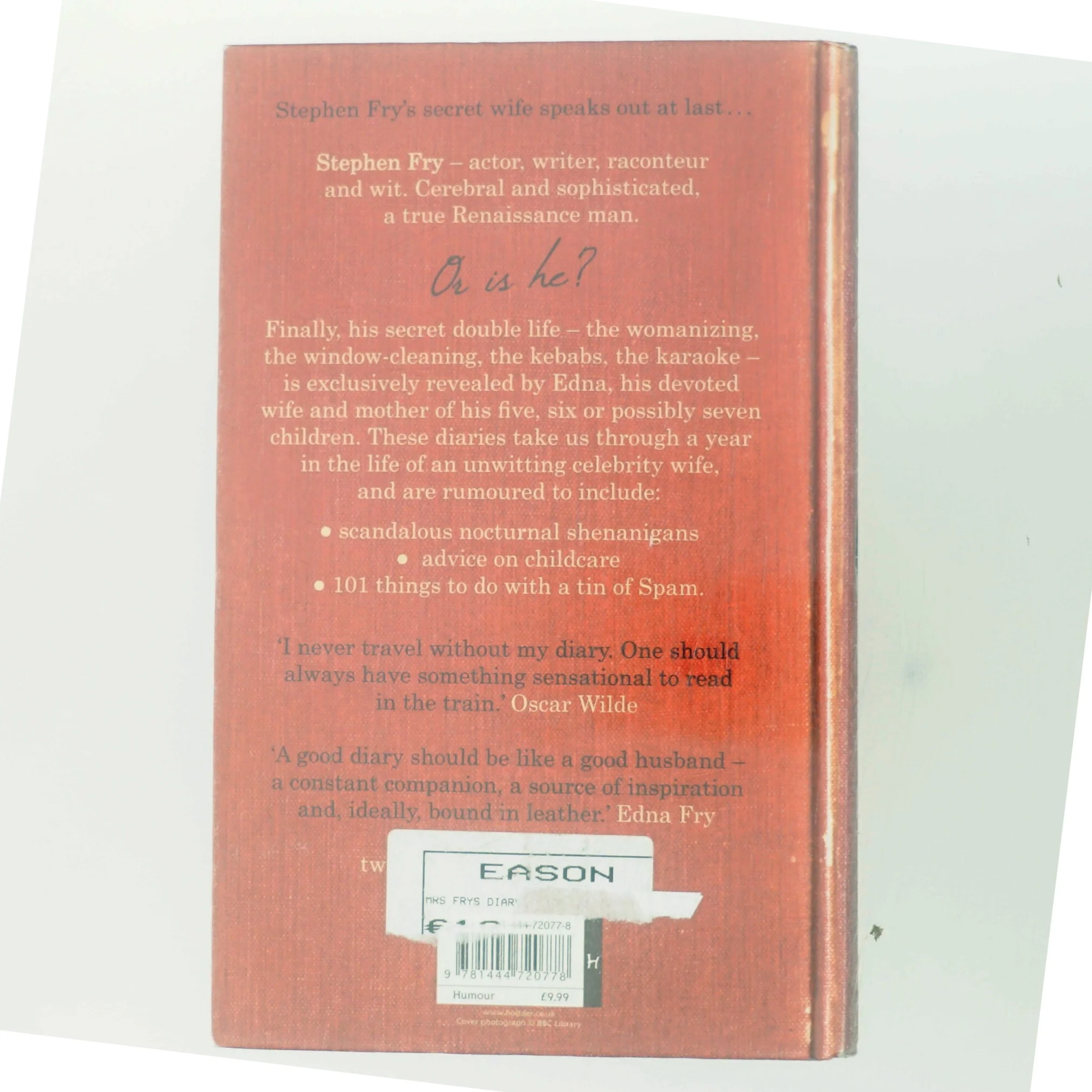 Mrs Fry's Diary af Mrs Stephen Fry (Bog)