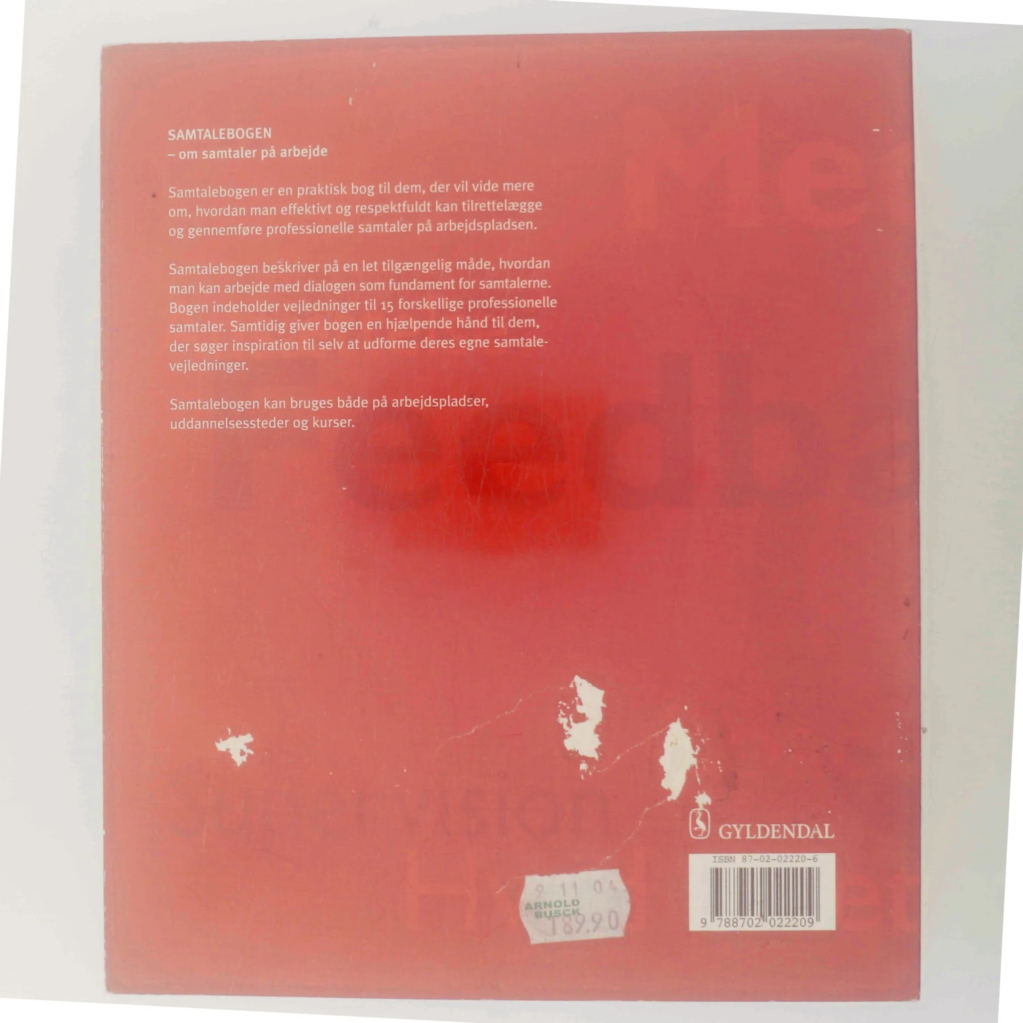 Samtalebogen - om samtaler på arbejde (Bog)
