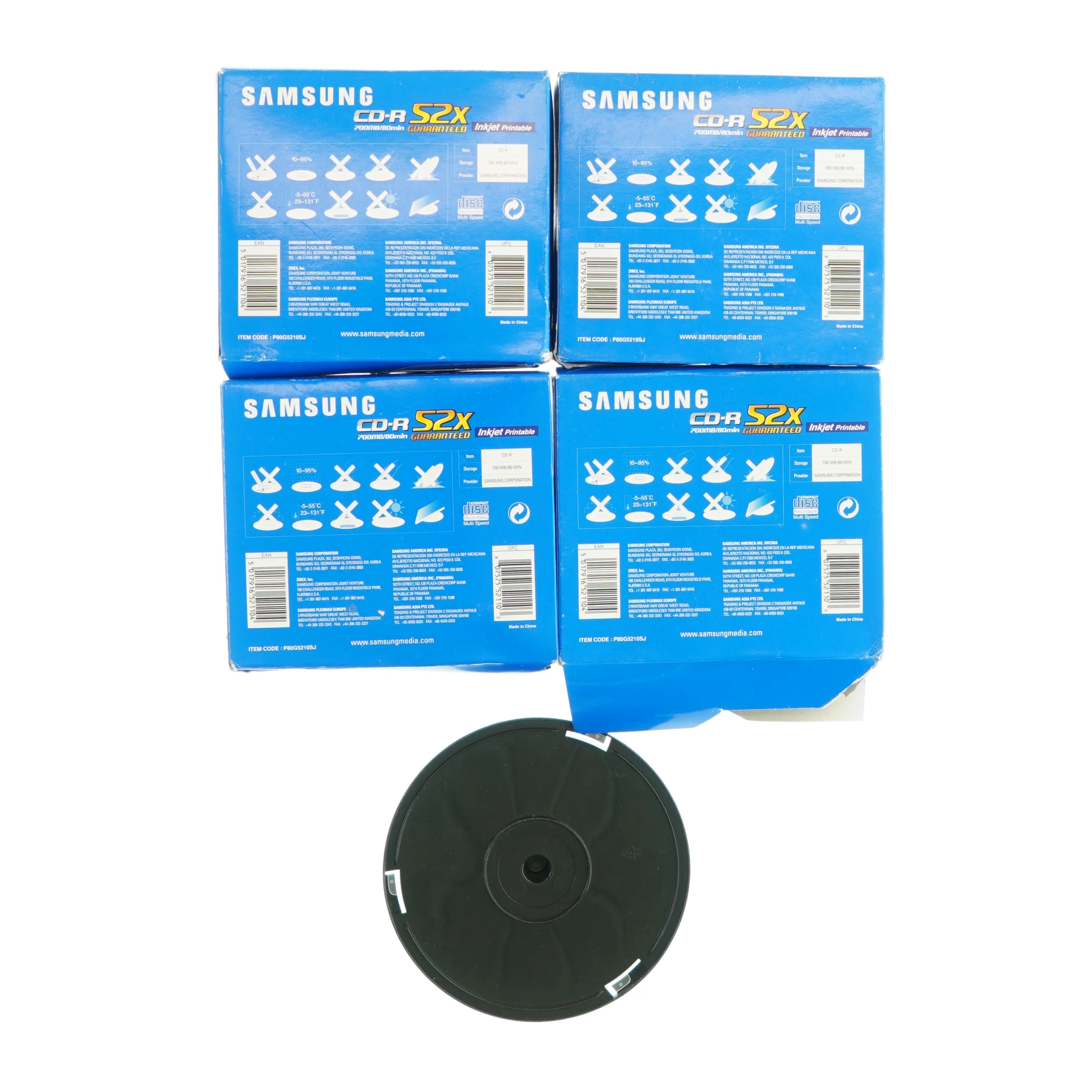40 stk Samsung CD-R 52X og 1 stk TDK CD-R 80 