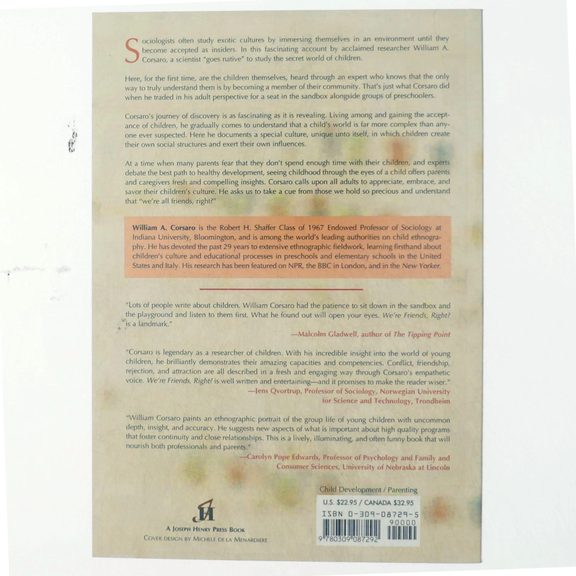 "We're friends, right?" : inside kids' culture (Bog)