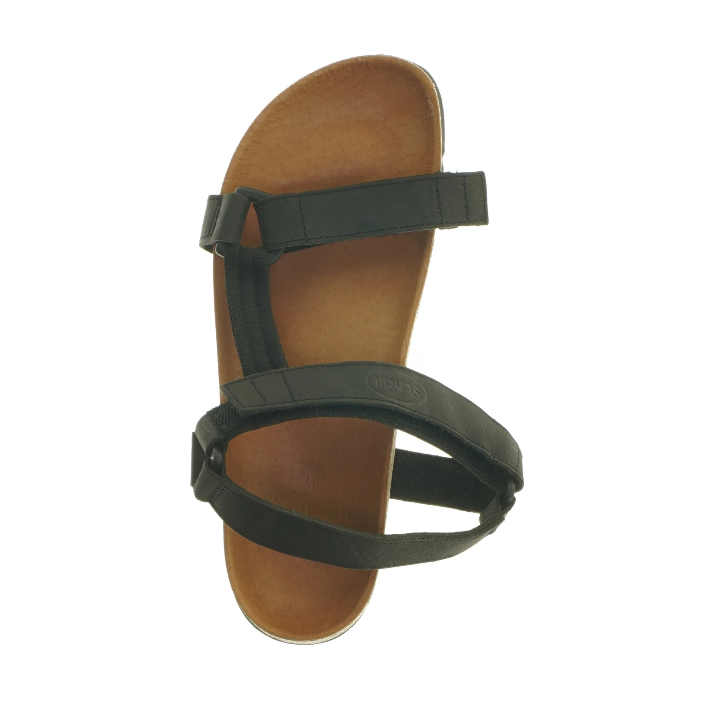 Sort sandal med korksål fra Scholl (str. 37 )