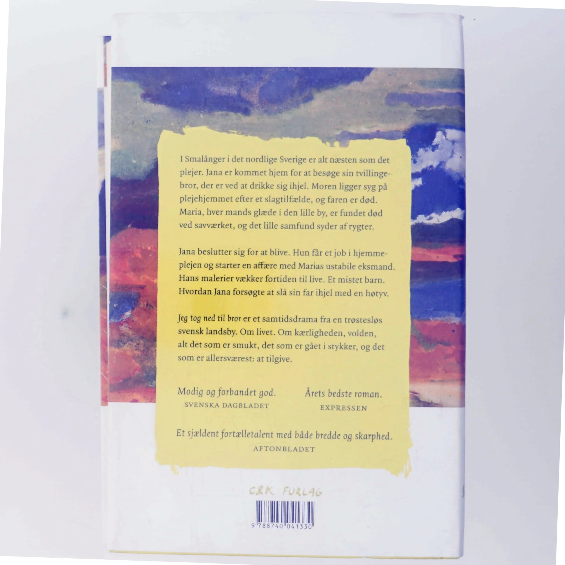 Jeg tog ned til bror : roman af Karin Smirnoff (f. 1964) (Bog)