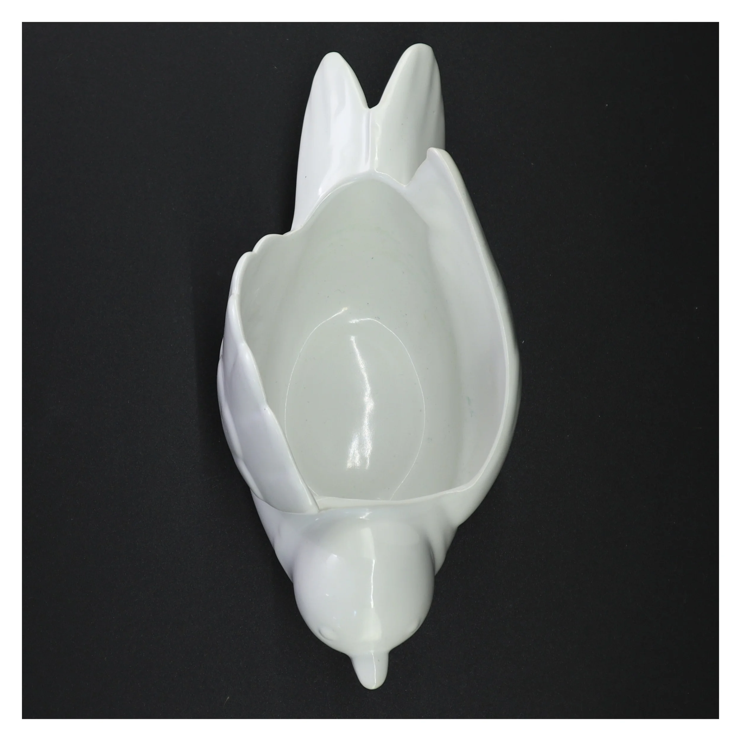 Dekorativ porcelænsfugl Skål Urtepotte (str. 25 x 14 x 12 cm)