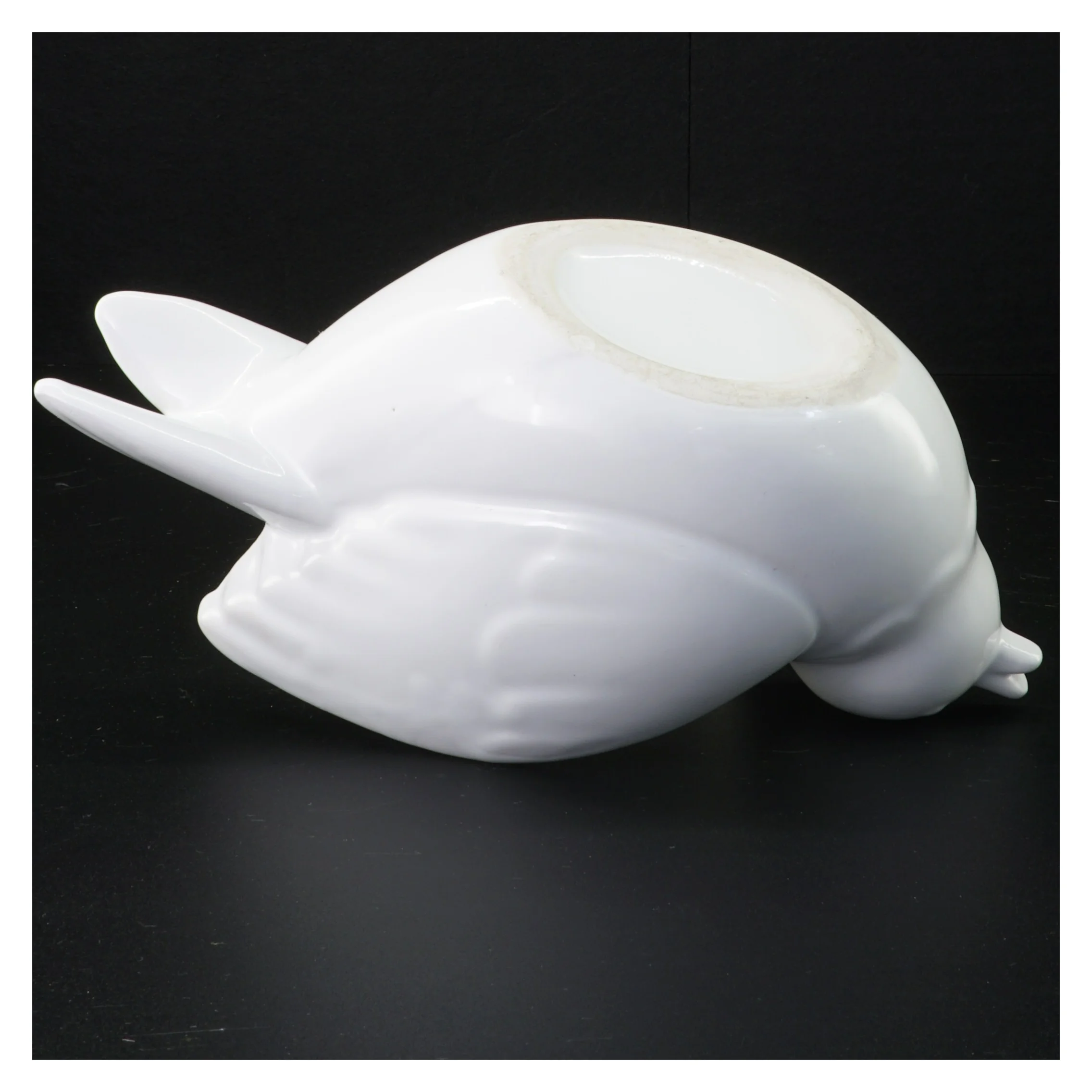 Dekorativ porcelænsfugl Skål Urtepotte (str. 25 x 14 x 12 cm)