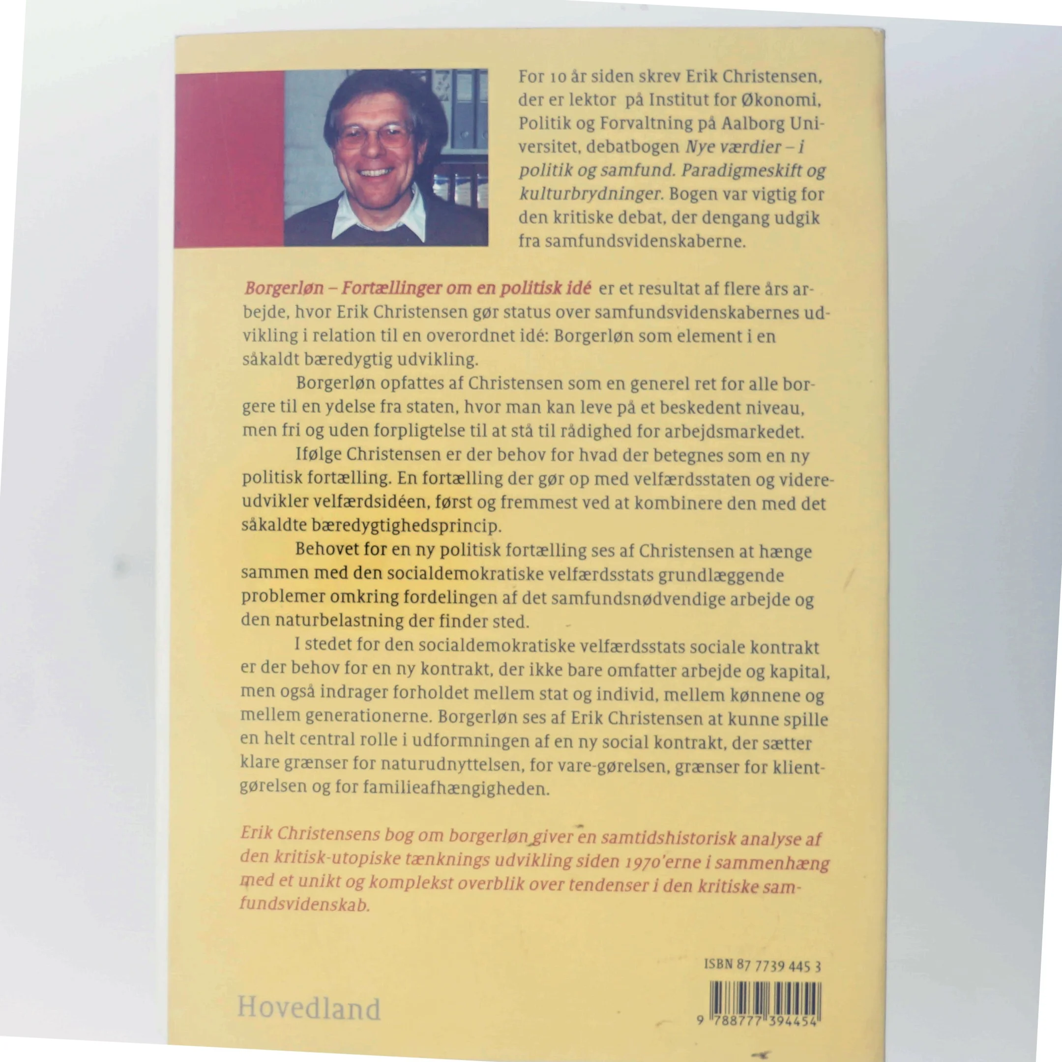 Borgerløn : fortællinger om en politisk idé af Erik Christensen (f. 1945-06-26) (Bog)