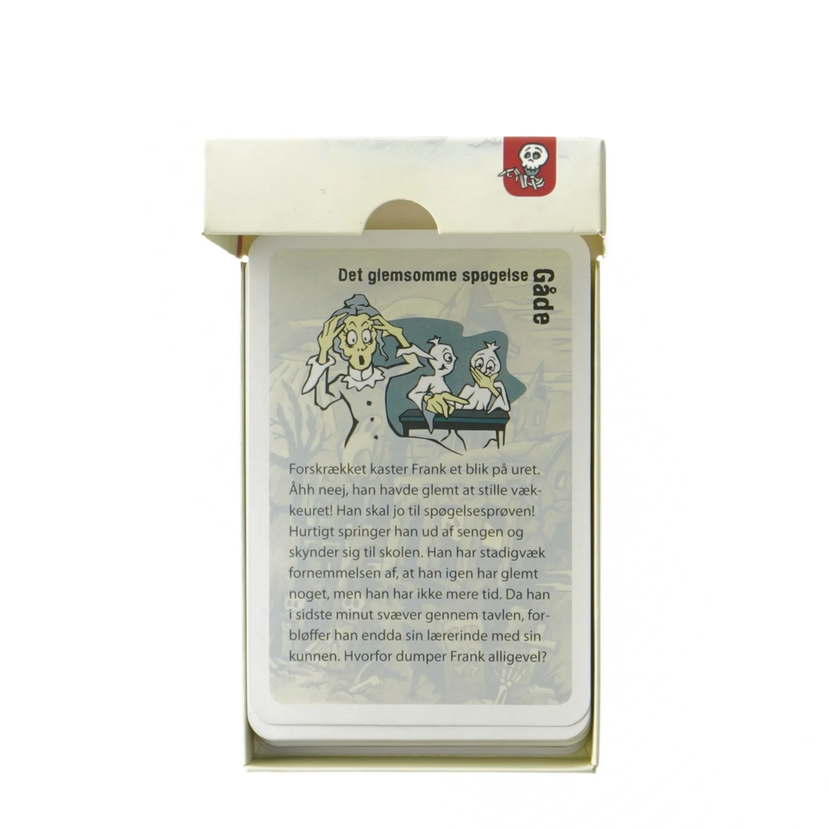 White Stories kortspil (str. 2,5x13x9,5 cm)