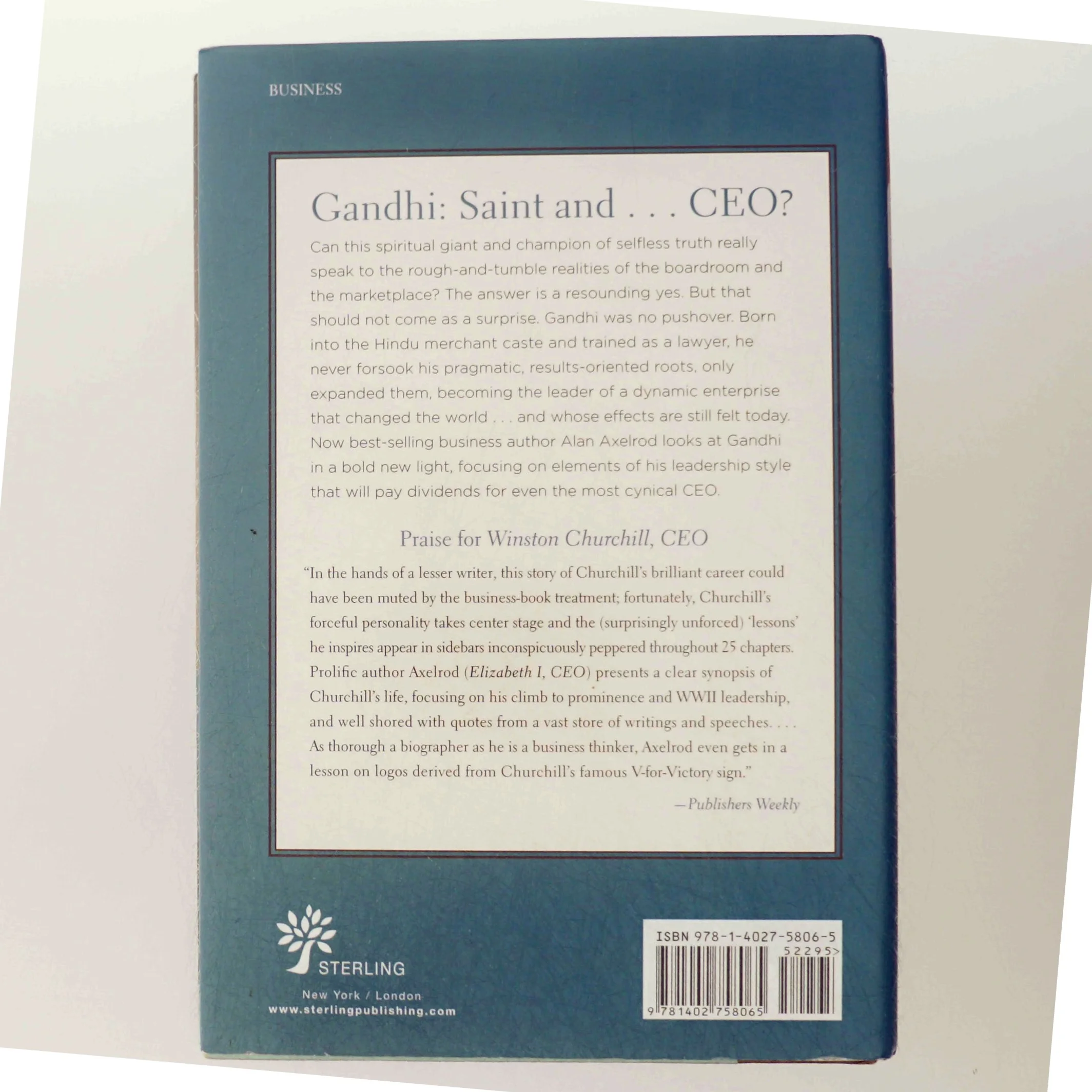 Gandhi, CEO af Alan Axelrod (Bog)