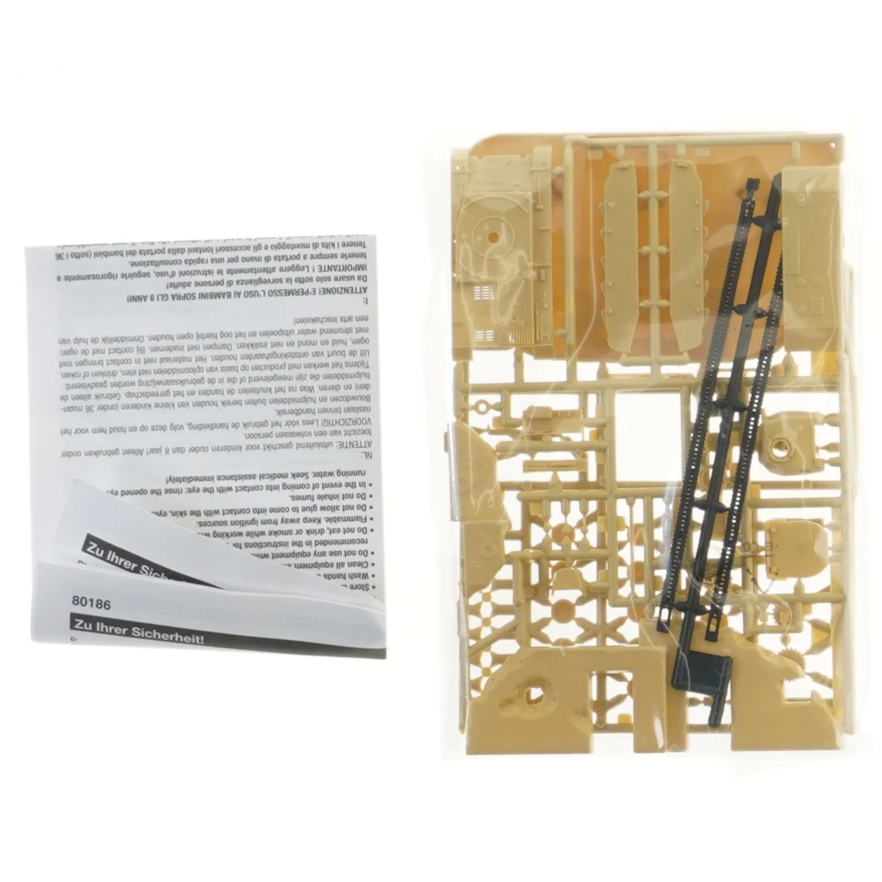 Revell PzKpfw II Ausf. F model kit fra Revell (str. 6,3 cm)