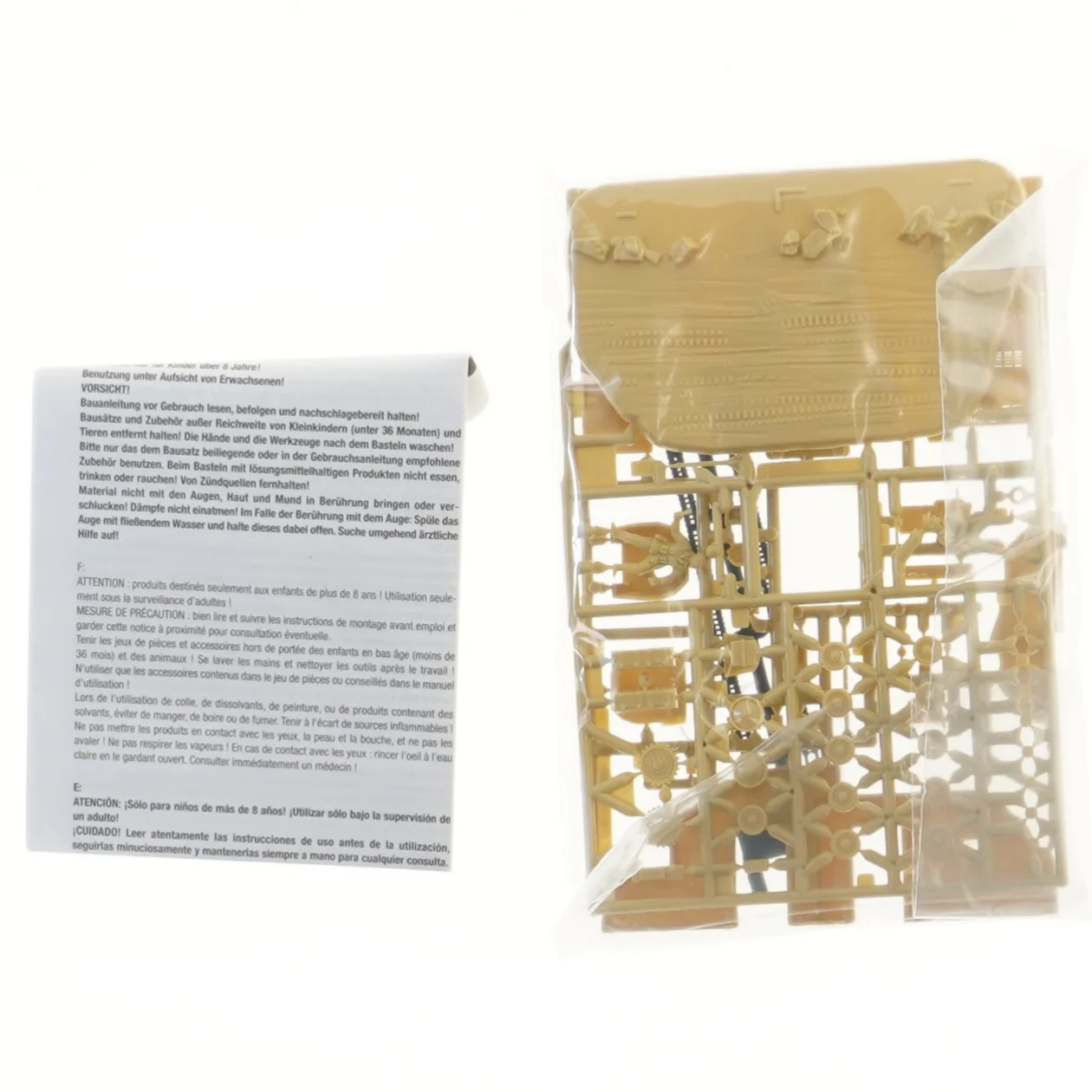 Revell PzKpfw II Ausf. F model kit fra Revell (str. 6,3 cm)