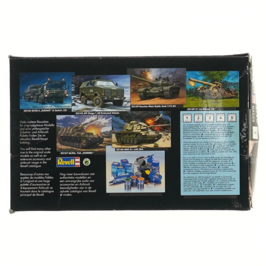 Revell PzKpfw II Ausf. F model kit fra Revell (str. 6,3 cm)