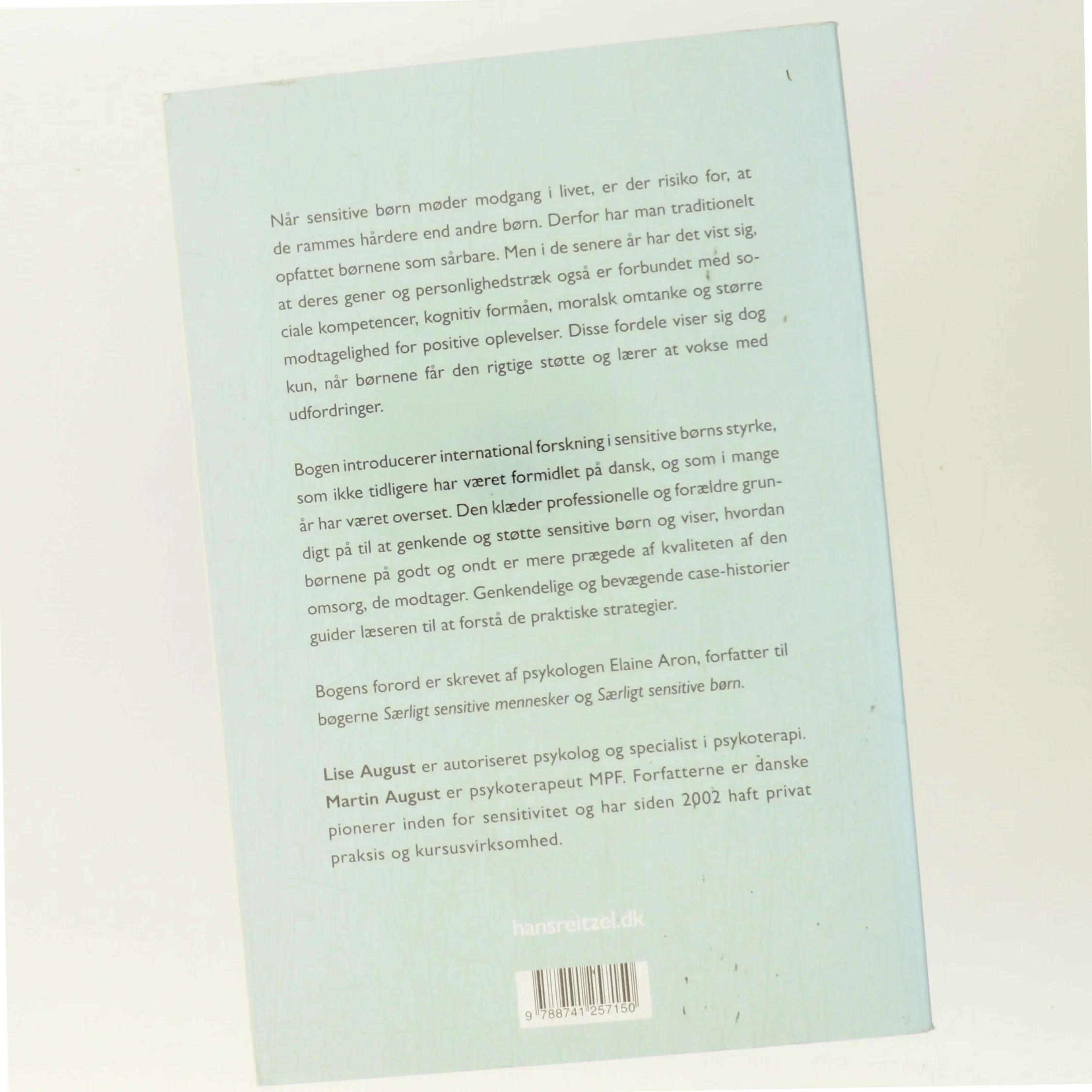 Sensitive børn - fra sårbarhed til styrke af Lise August (Bog)