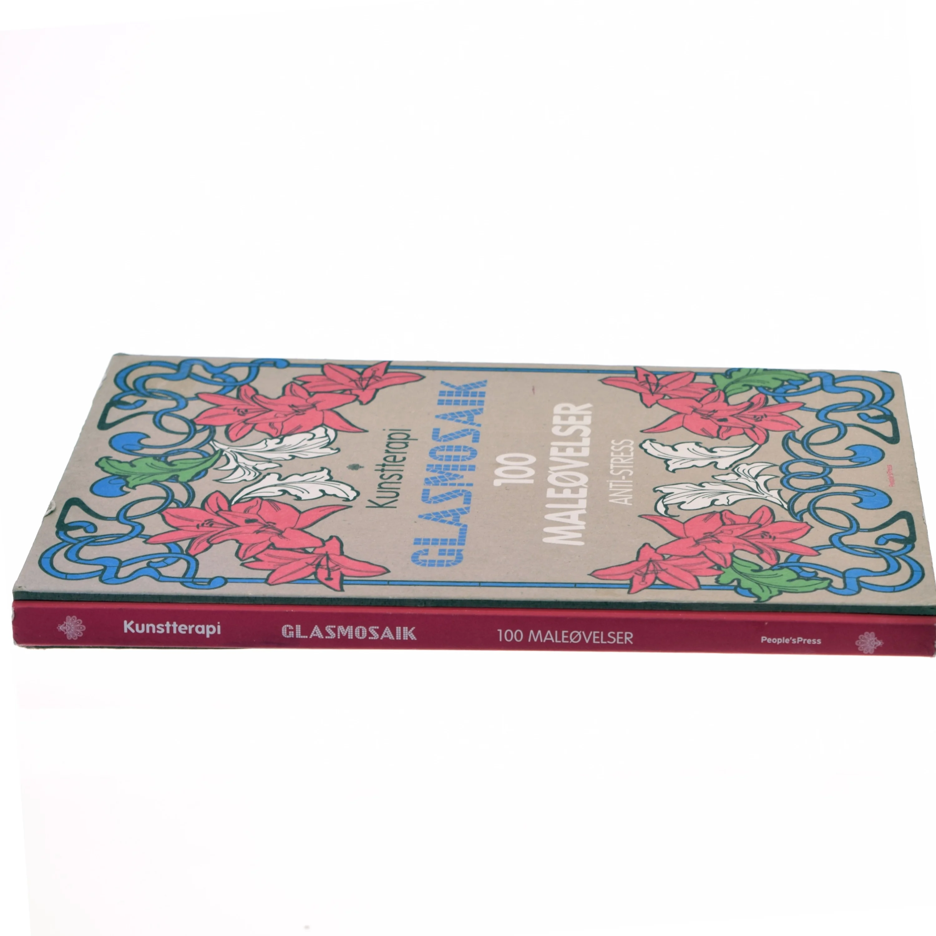UBRUGT Glasmosaik : 100 maleøvelser : anti-stress (Bog)