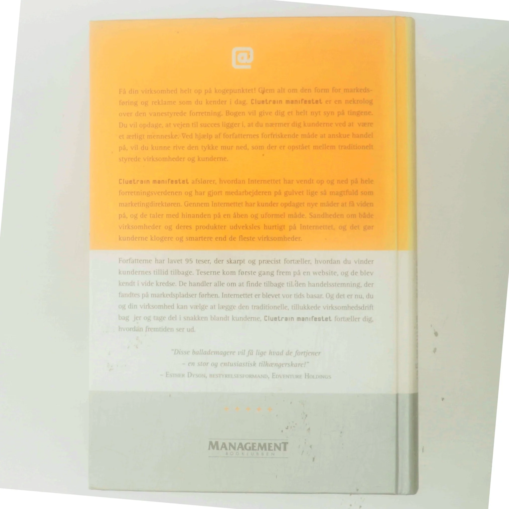 Cluetrain manifestet af Rick Levine (Bog)