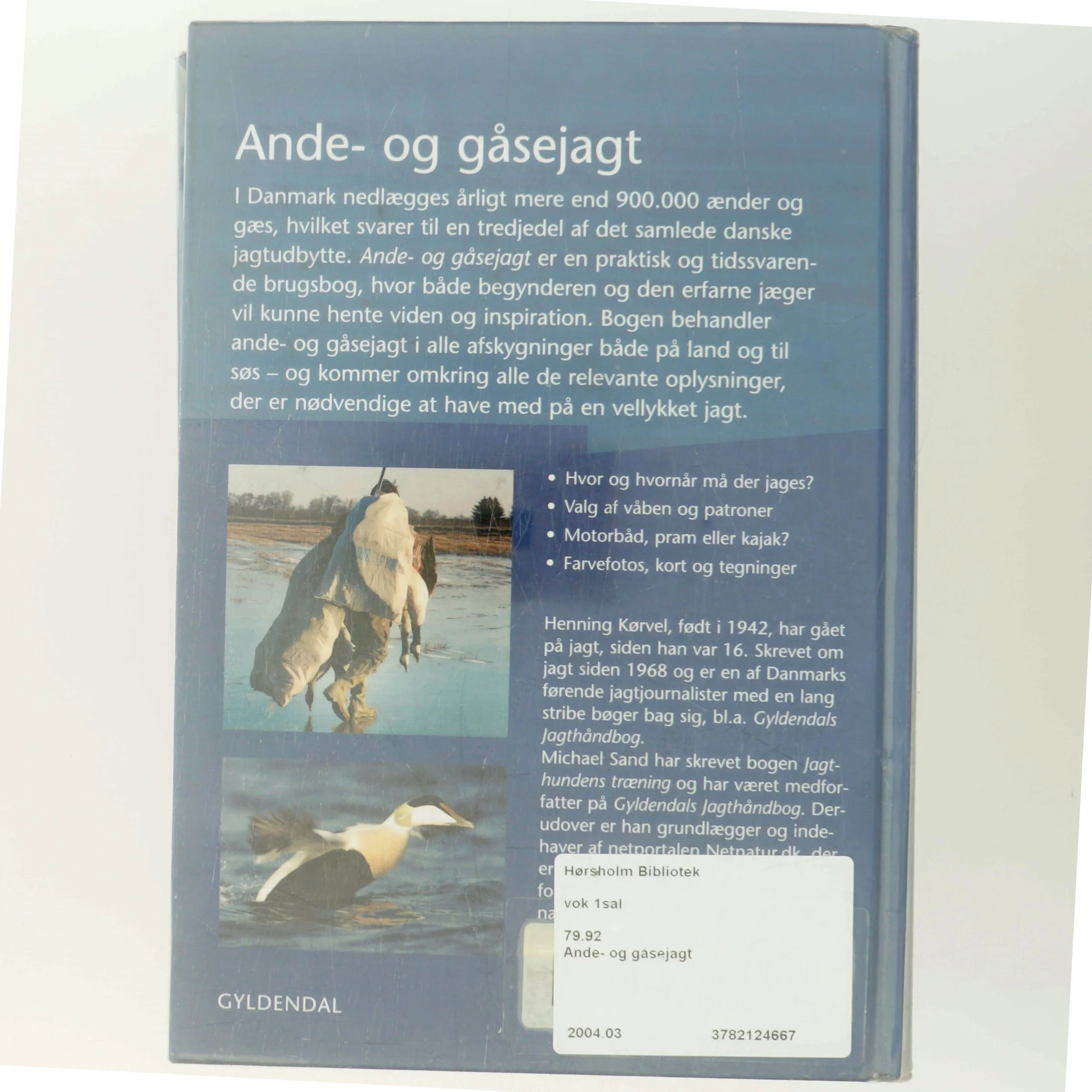 Ande- og gåsejagt af Henning Kørvel (Bog)