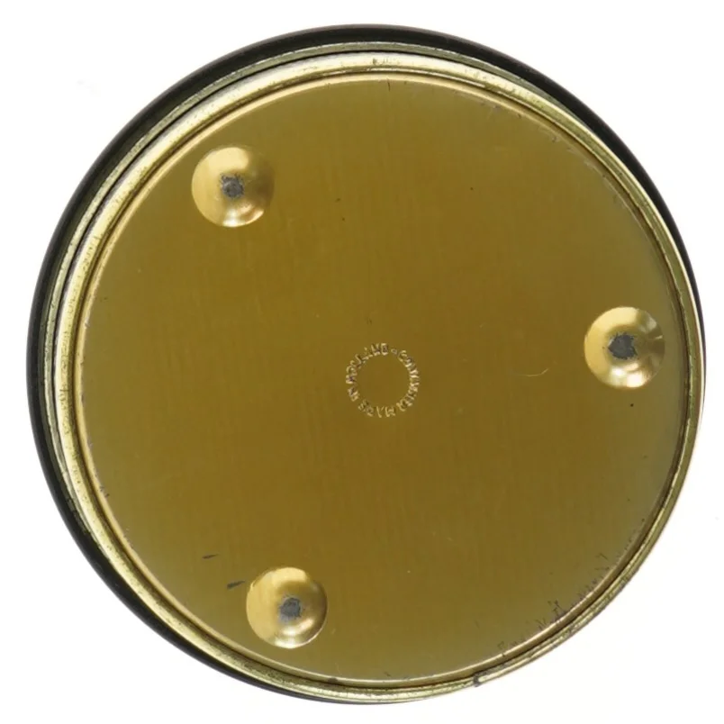 Dekorativ metal æske (str. Ø 14 cm)