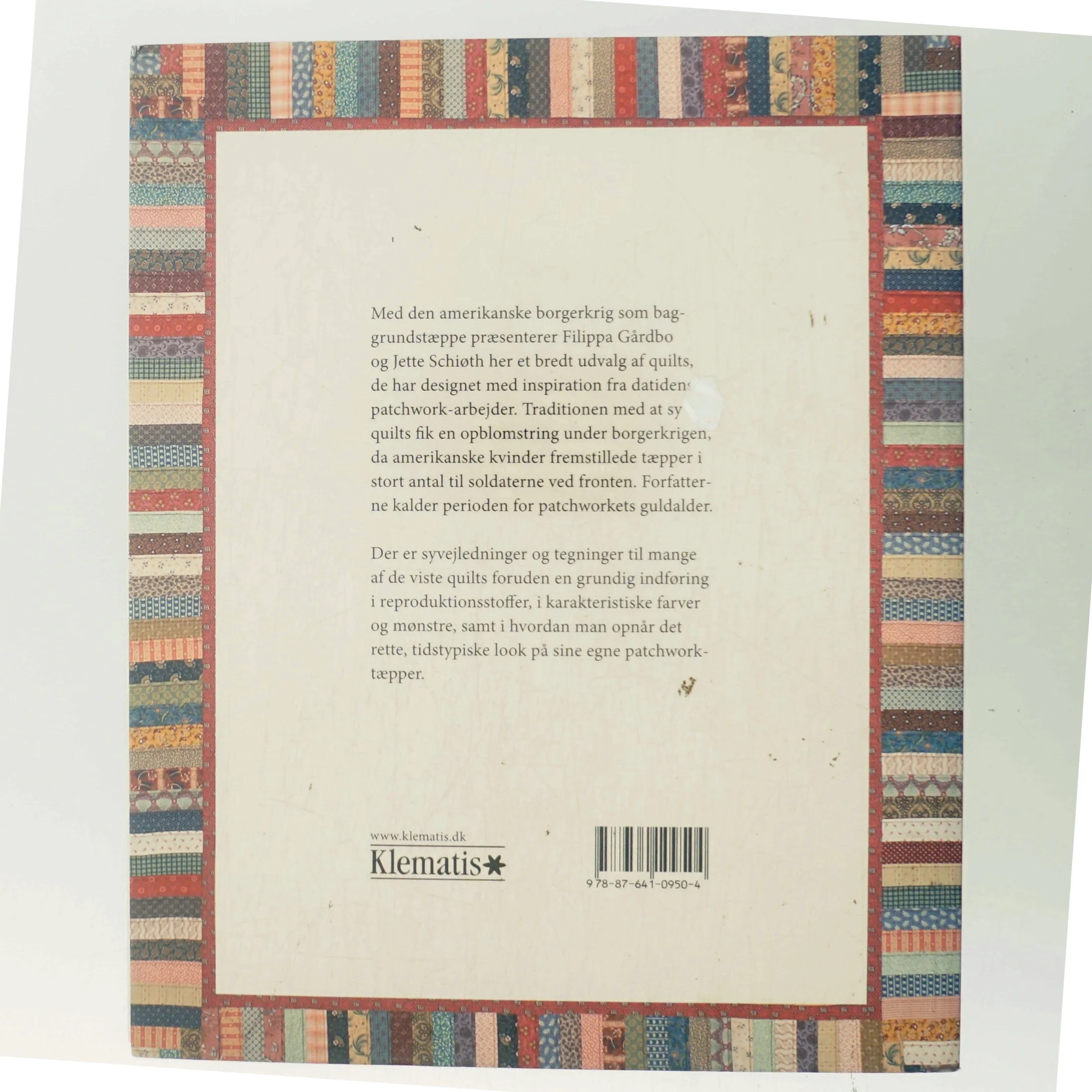 Patchworktæpper og den amerikanske borgerkrig af Filippa Gårdbo (Bog)