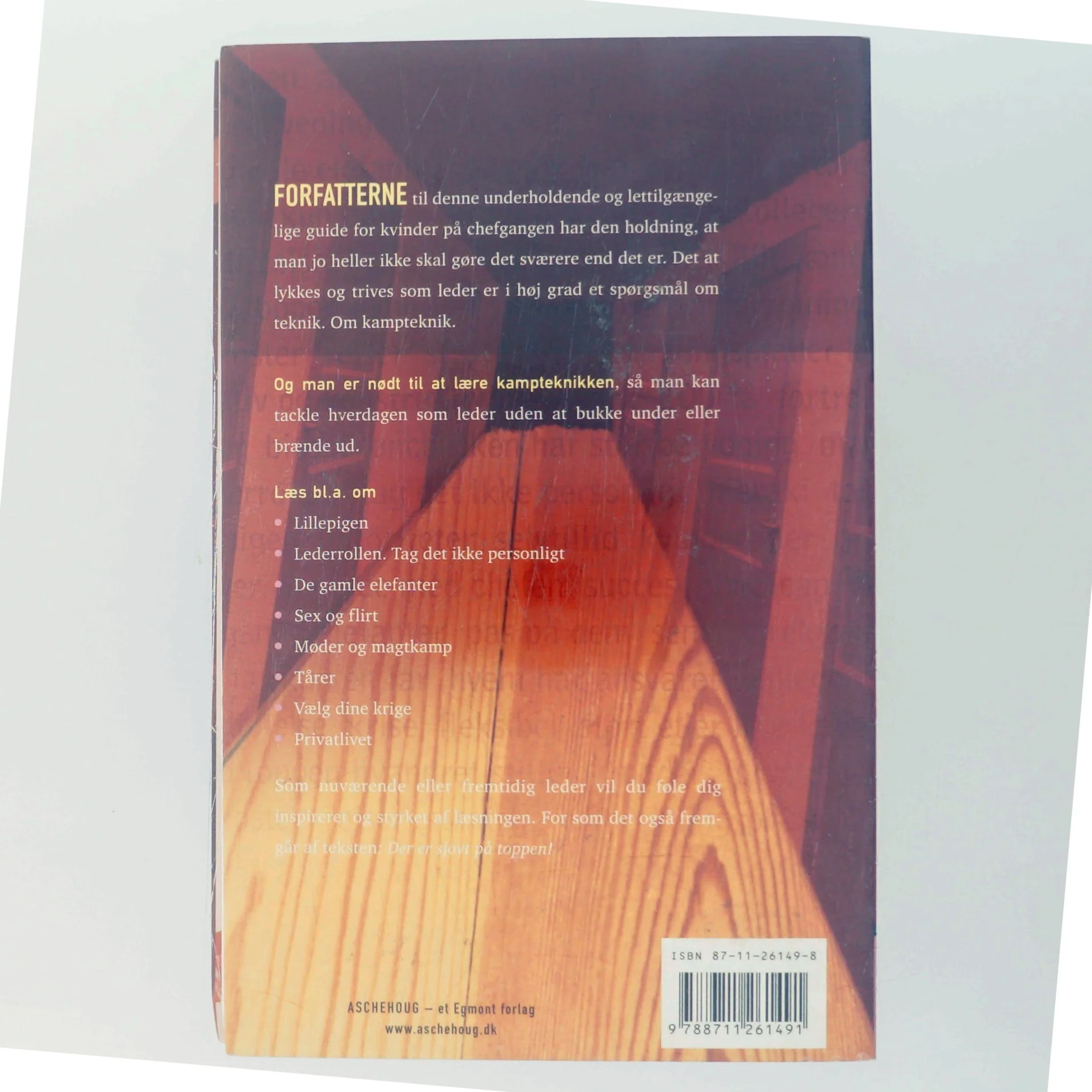 Kampteknik på chefgangen : en guide for kvinder (Bog)