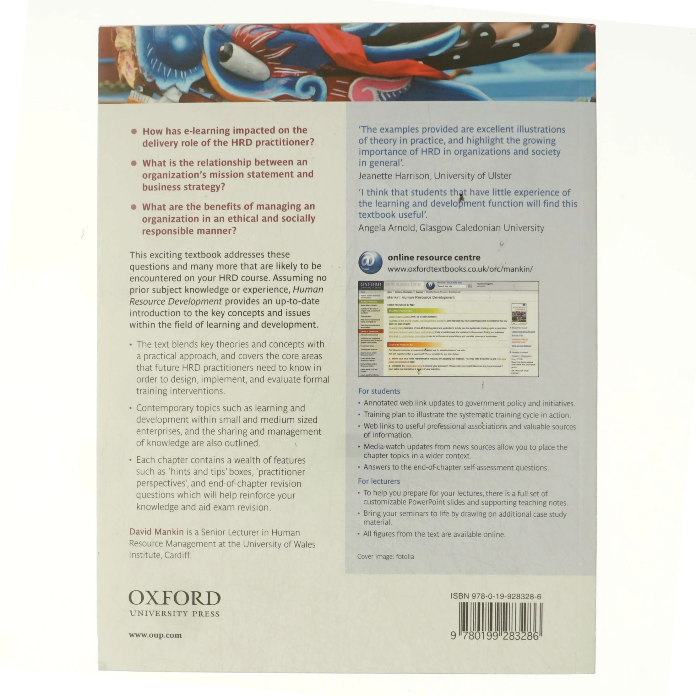 Human Resource development af David Mankin