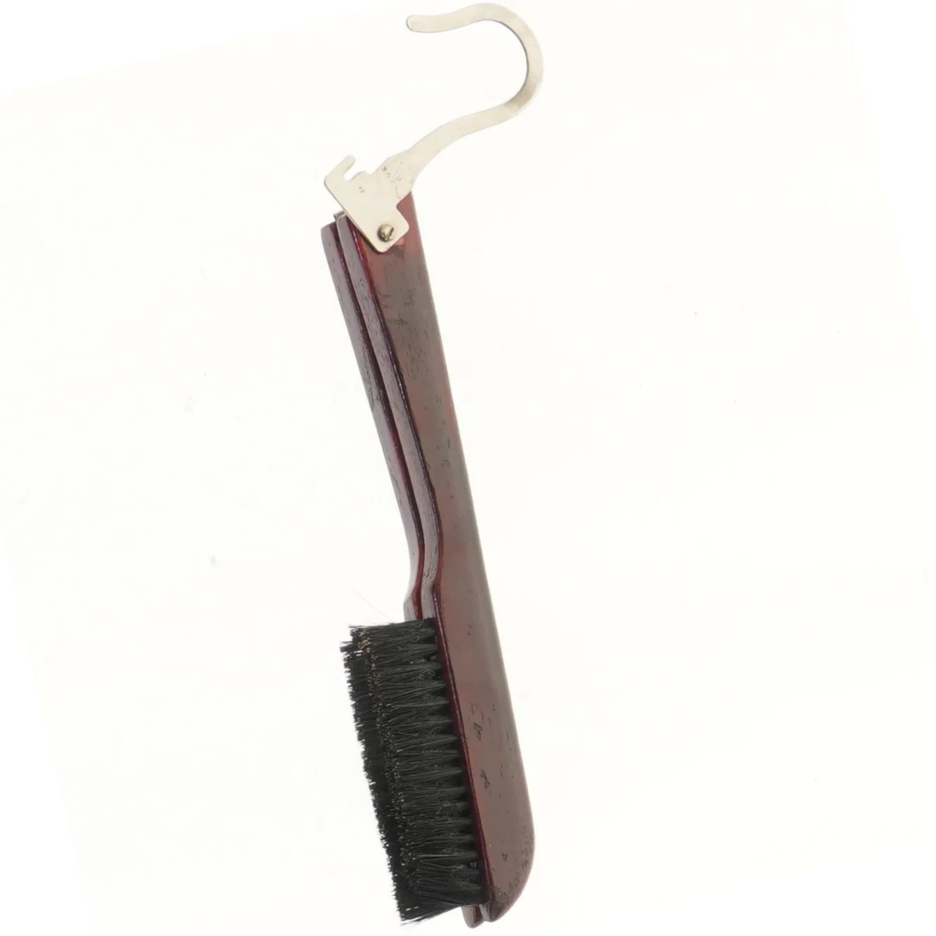 Vintage Tøj Bøjle med børste til rejsebrug (str. 43 cm)
