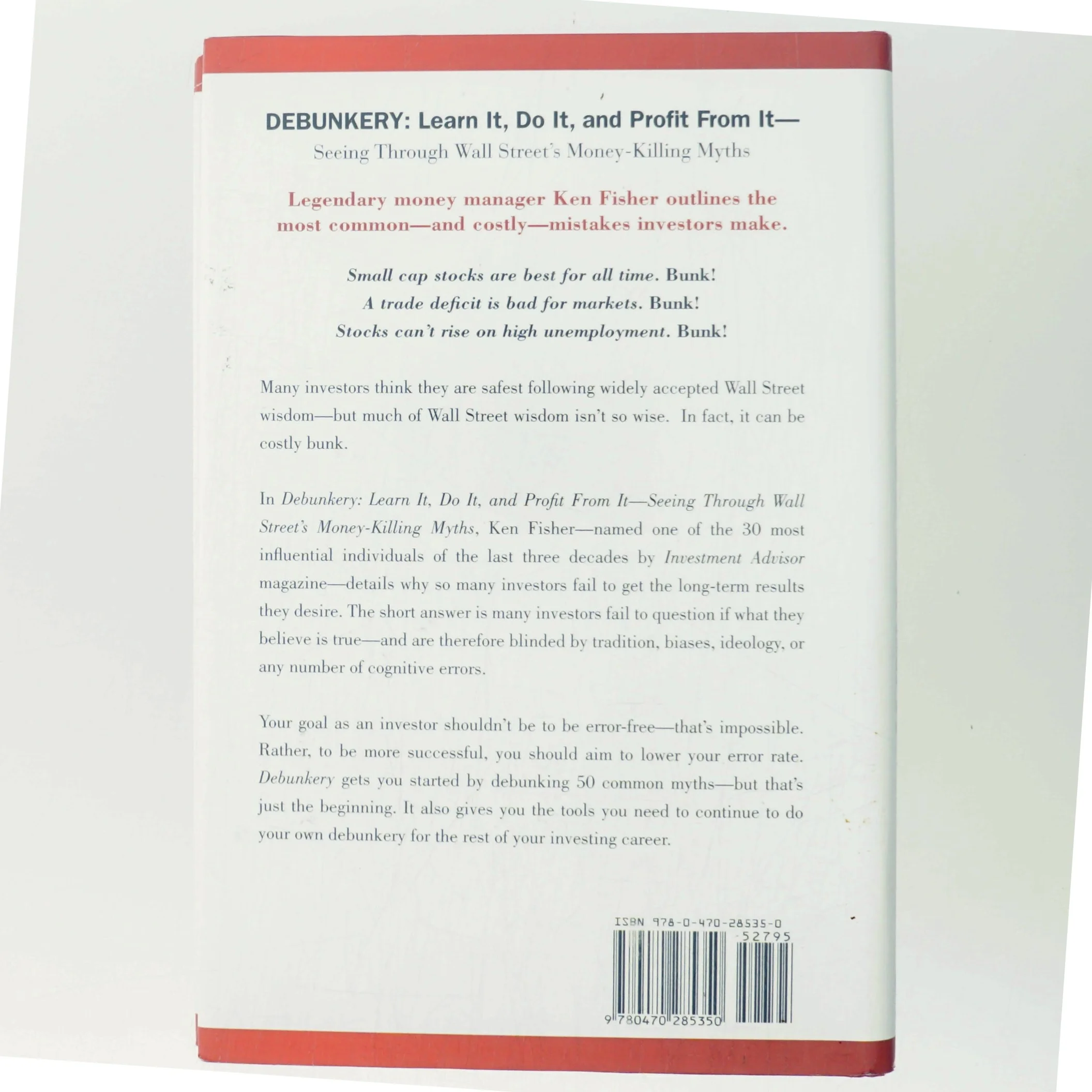 Debunkery af Kenneth L. Fisher (Bog)