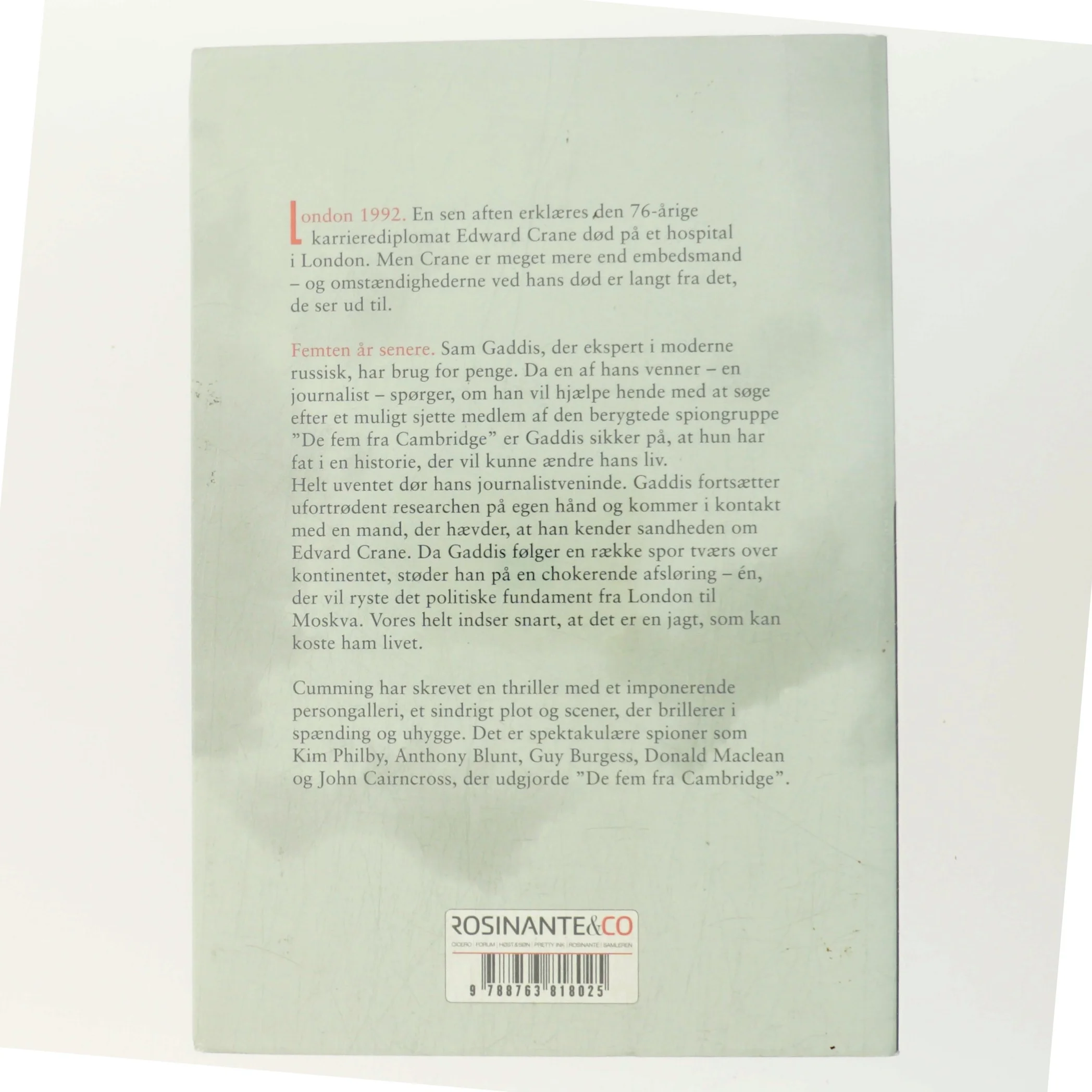 Den sjette forræder af Charles Cumming (Bog)