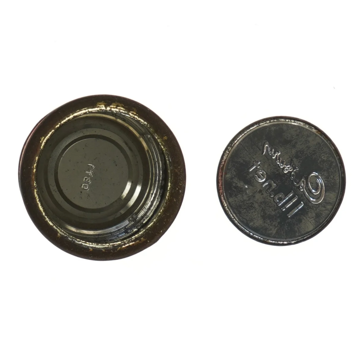 Cadbury kakao beholder (str. Ø 10 cm længde 14 cm)