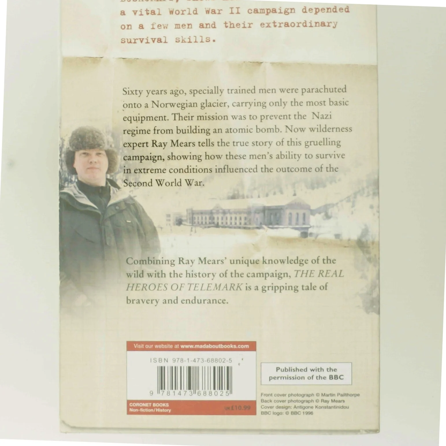 The Real Heroes of Telemark af Ray Mears (Bog)