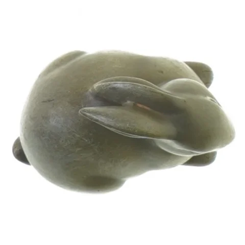 Keramik Kanin figur (str. 8 x 7 cm)