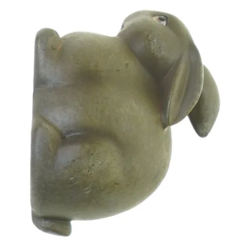 Keramik Kanin figur (str. 8 x 7 cm)
