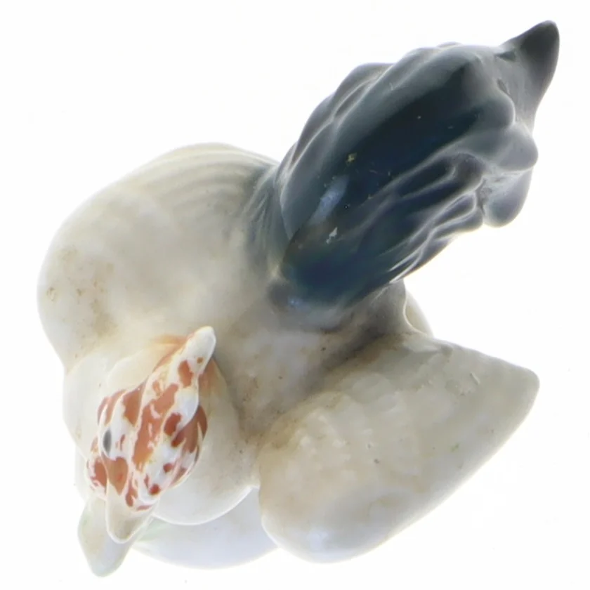 Porcelænshane figur (str. 6 cm)