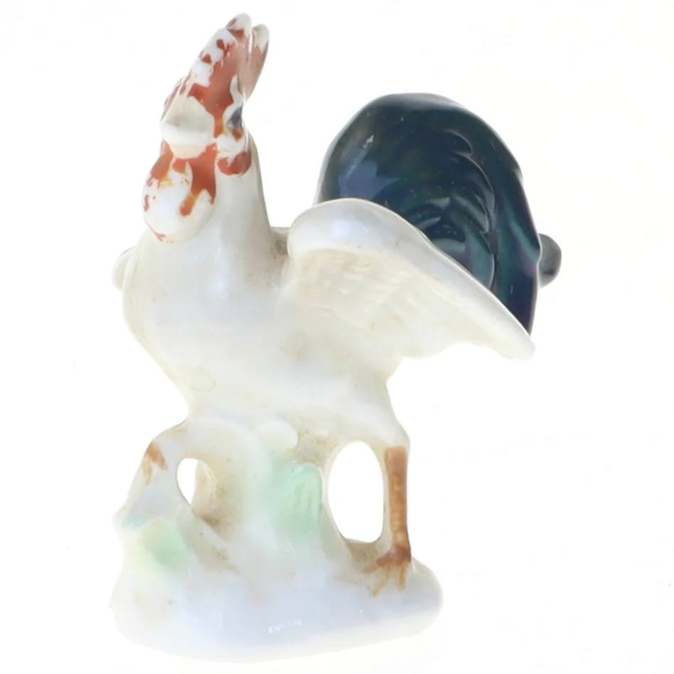Porcelænshane figur (str. 6 cm)