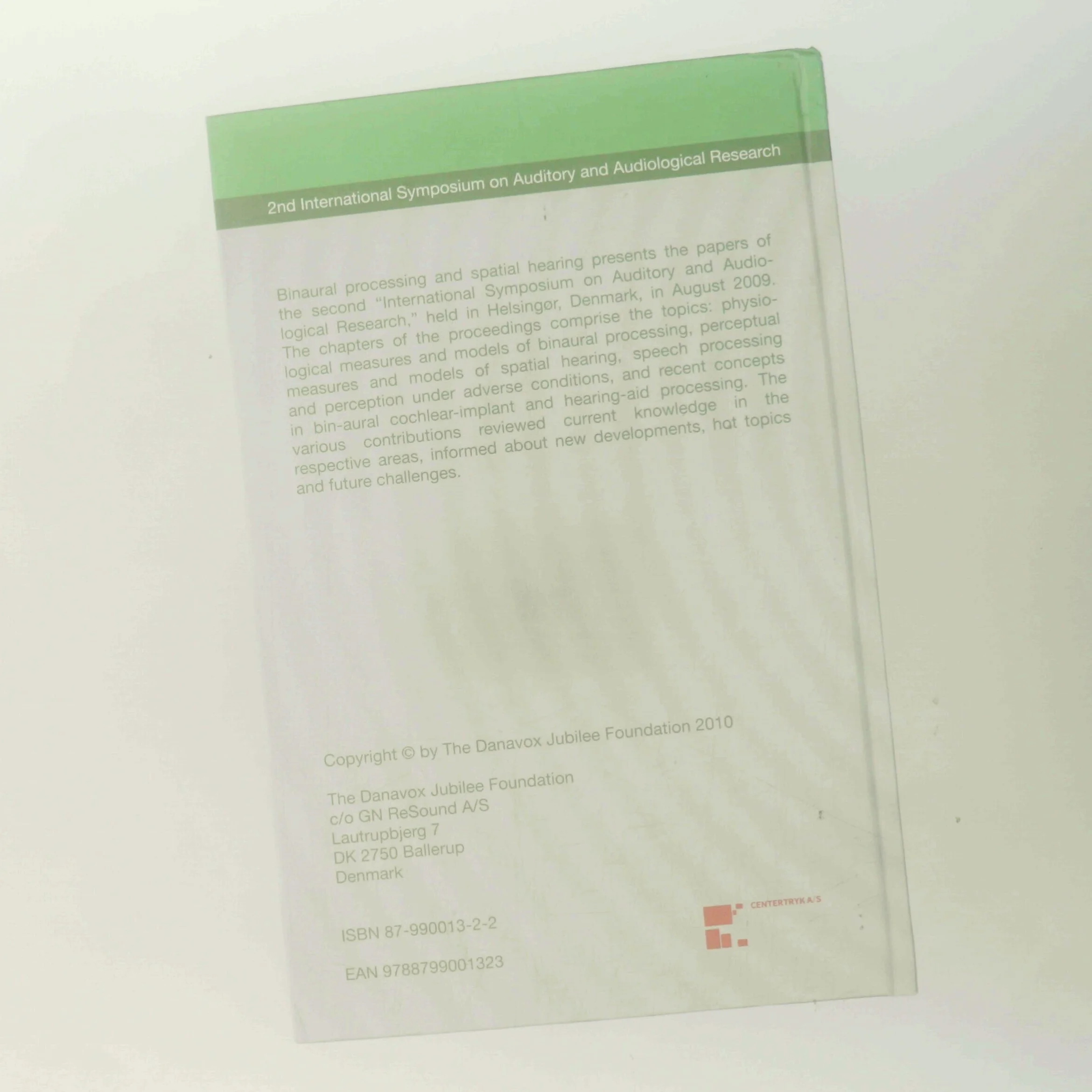 Binaural Processing and Spatial Hearing af Jörg M. Buchholz (Bog)