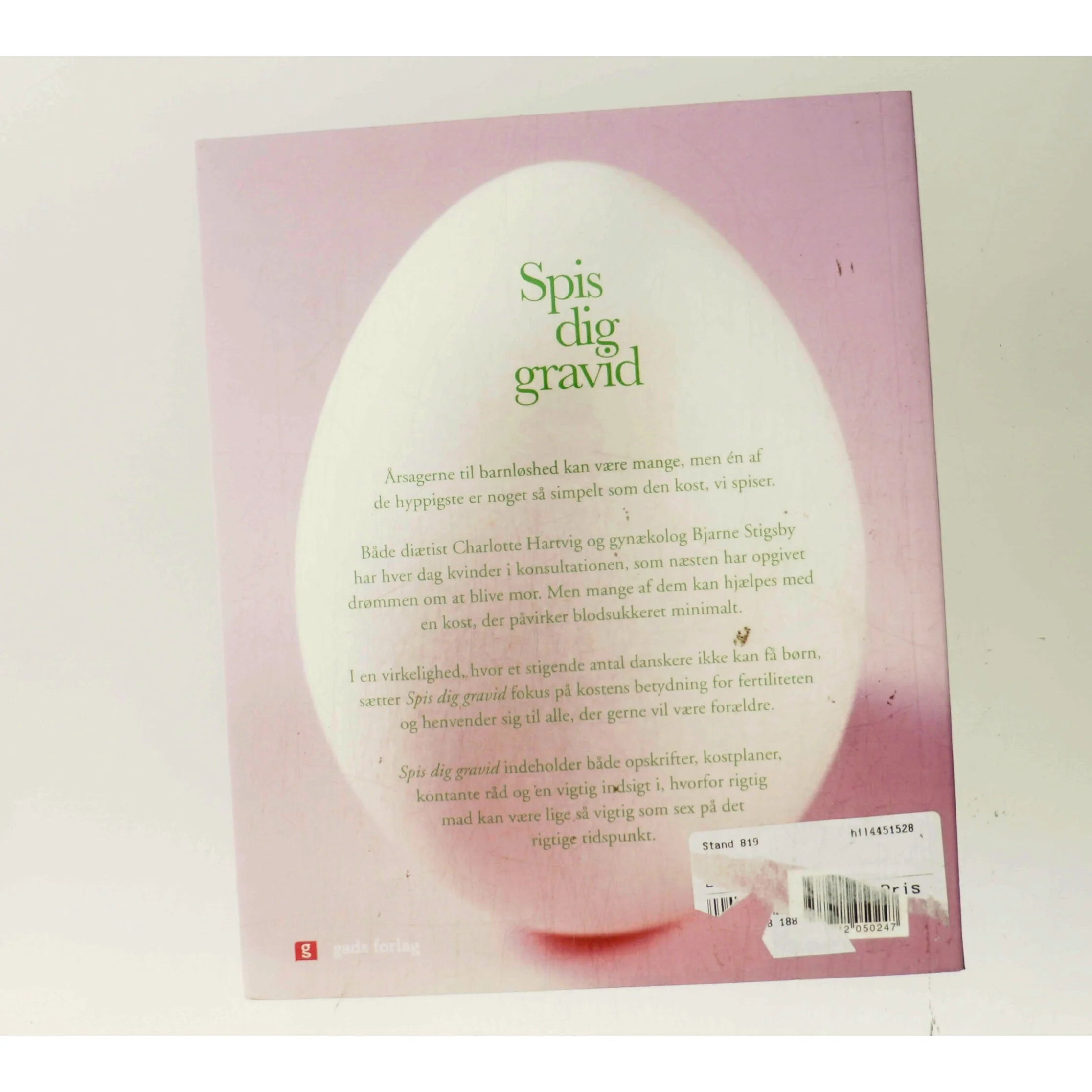 Spis dig gravid af Bjarne Stigsby (Bog)