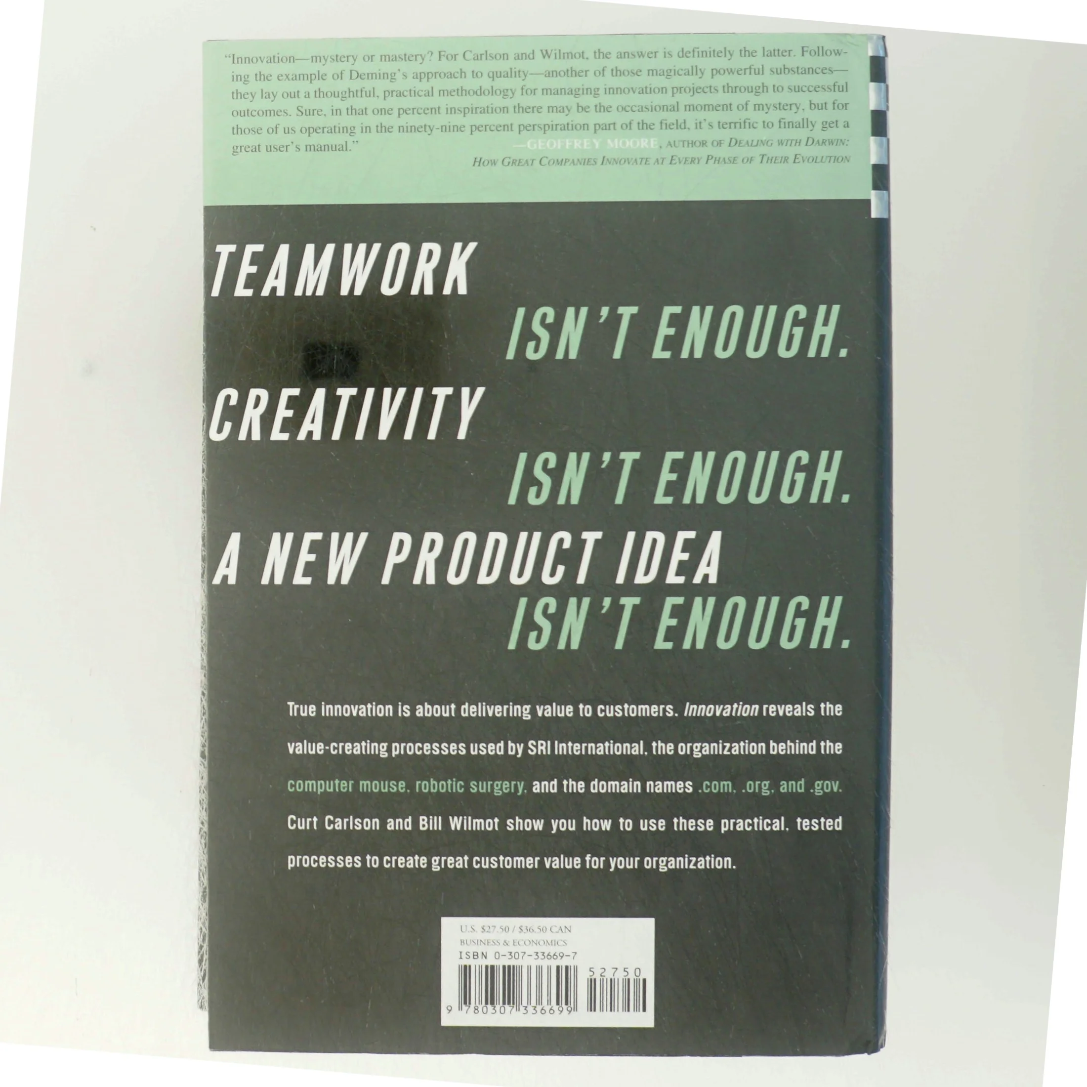 Innovation : the five disciplines for creating what customers want af Curtis R. Carlson (Bog)