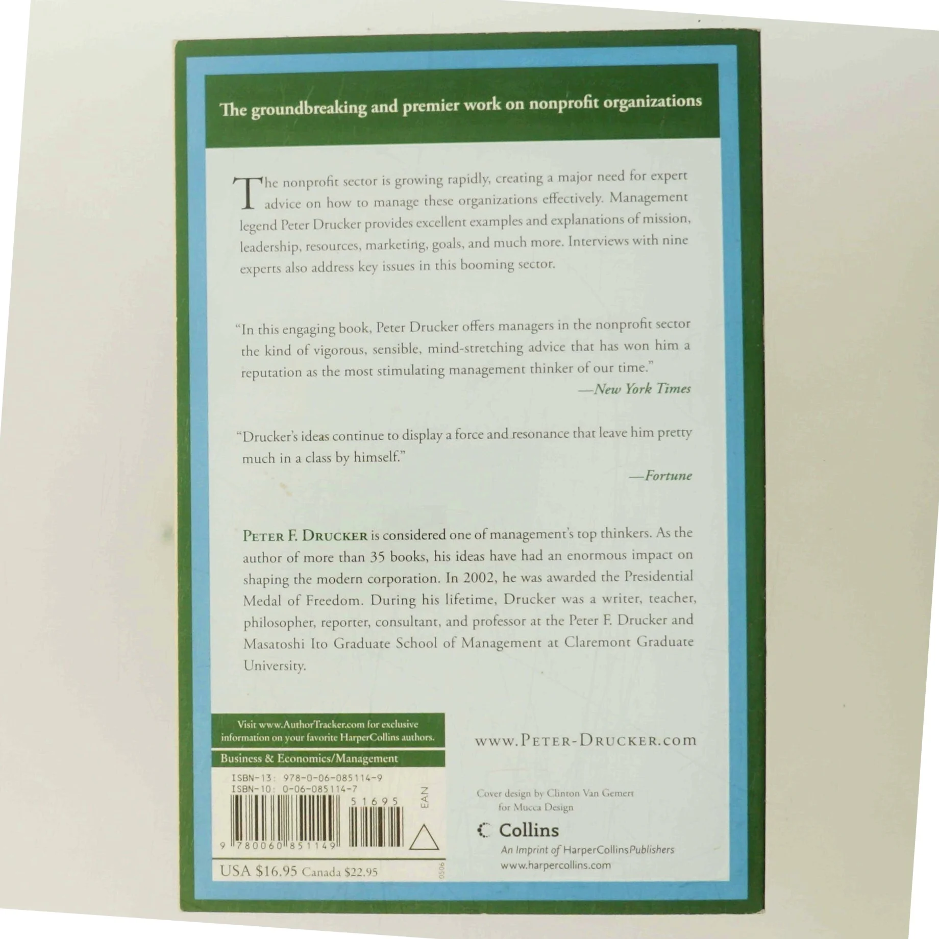 Managing the Nonprofit Organization af Peter F. Drucker (Bog)